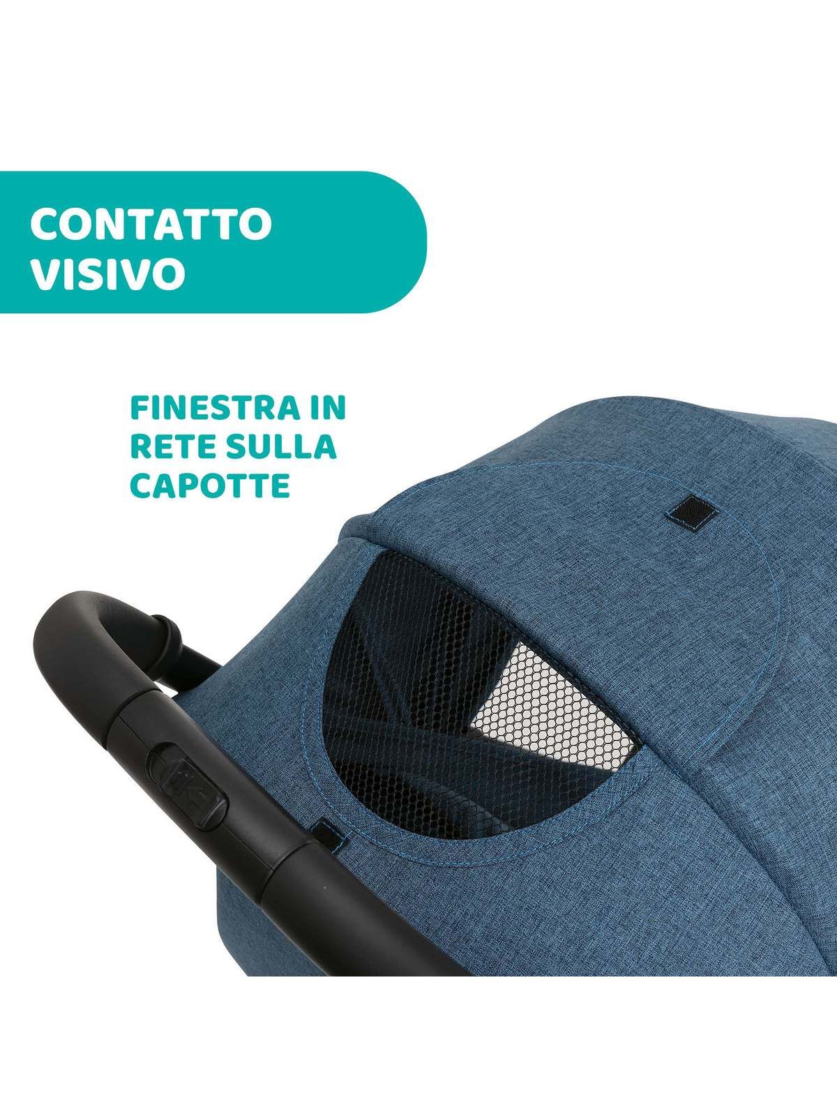 Passeggino trolley me calypso blue - Chicco