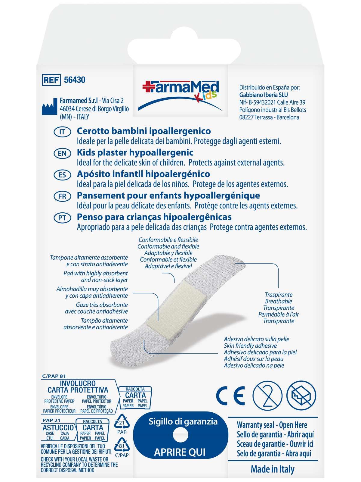 Farmamed cerotti minnie 16 pz - Farmamed