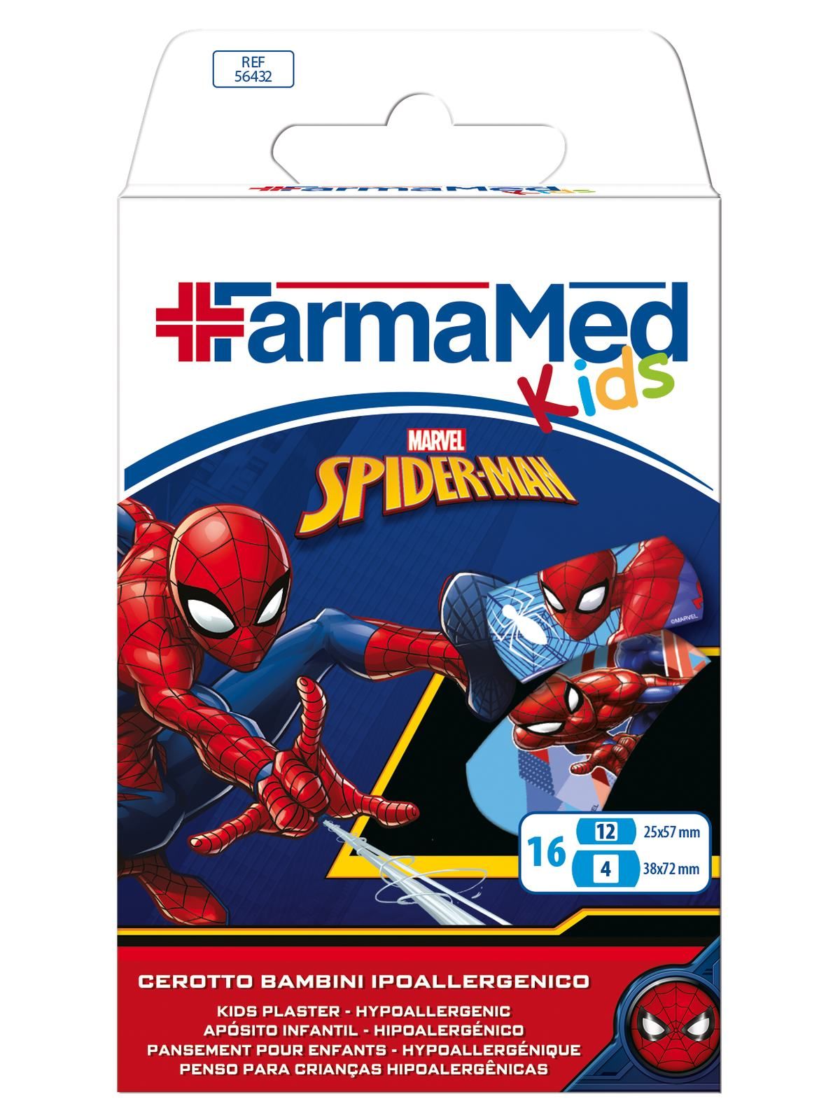 Farmamed cerotti spiderman 16 pz - Farmamed