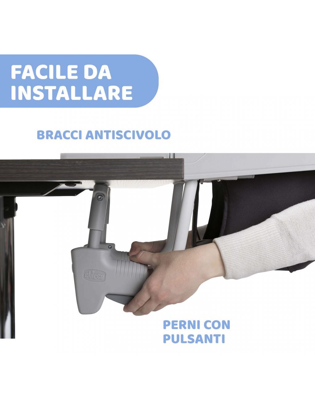 Chicco seggiolino da tavolo 360 stone - Chicco