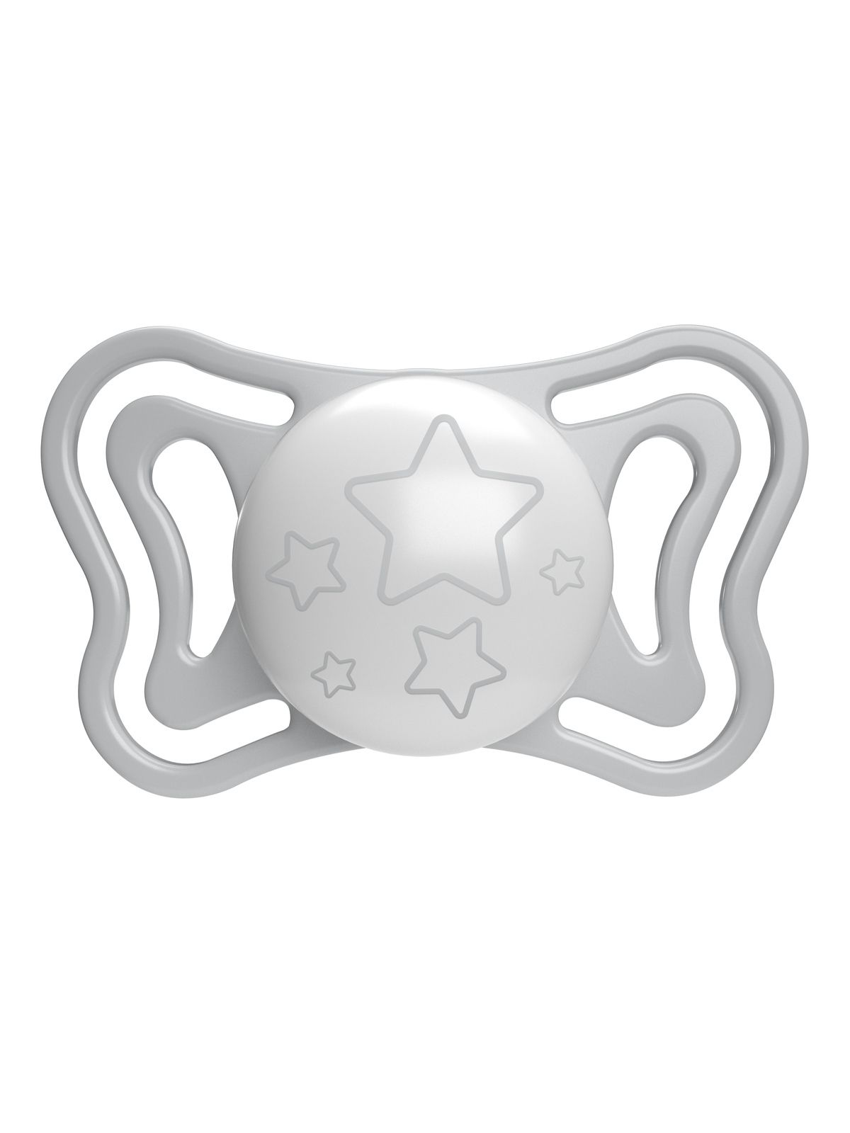 Chicco succhietto physio light lumi sil 6-16m 2 pz - Chicco