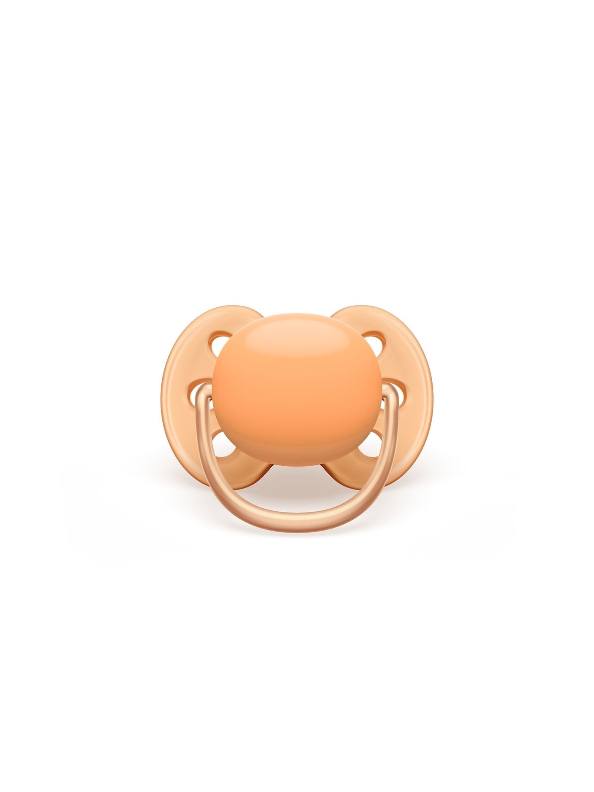 Avent -  2 succhietti ultra soft 0-6m no deco neutro - Avent