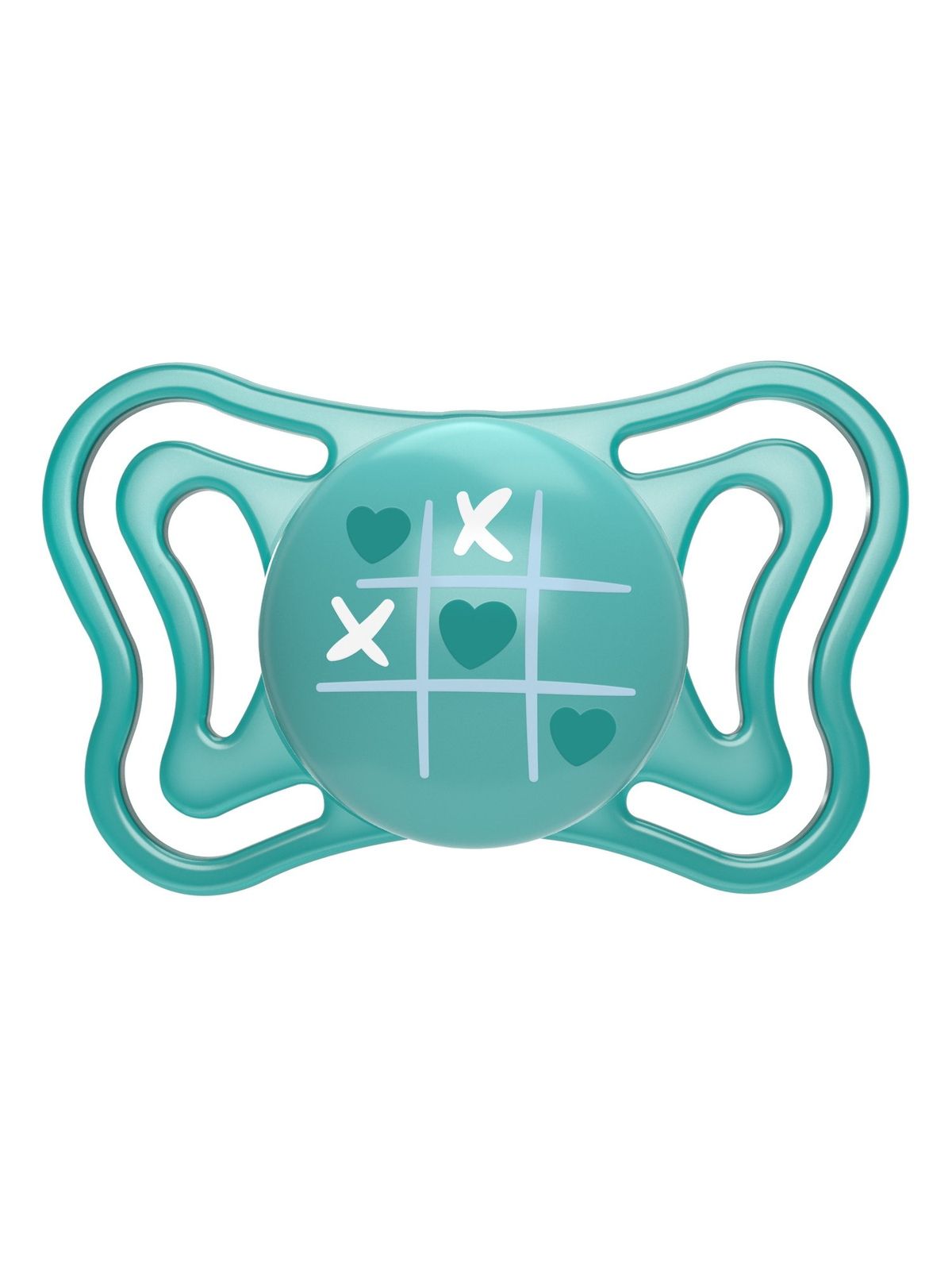 Chicco 2 succhietti physio light blue sil 16-36m - Chicco