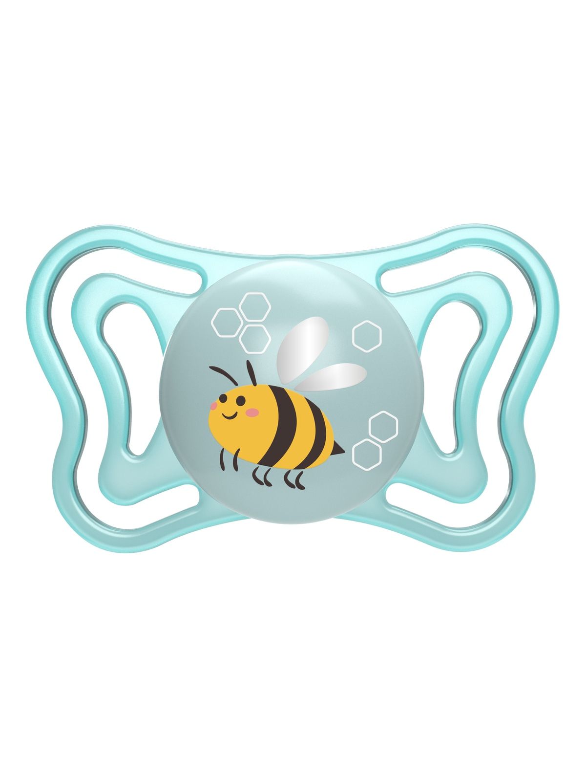 Chicco succhietto physio light blue sil 2-6m 2 pz - Chicco