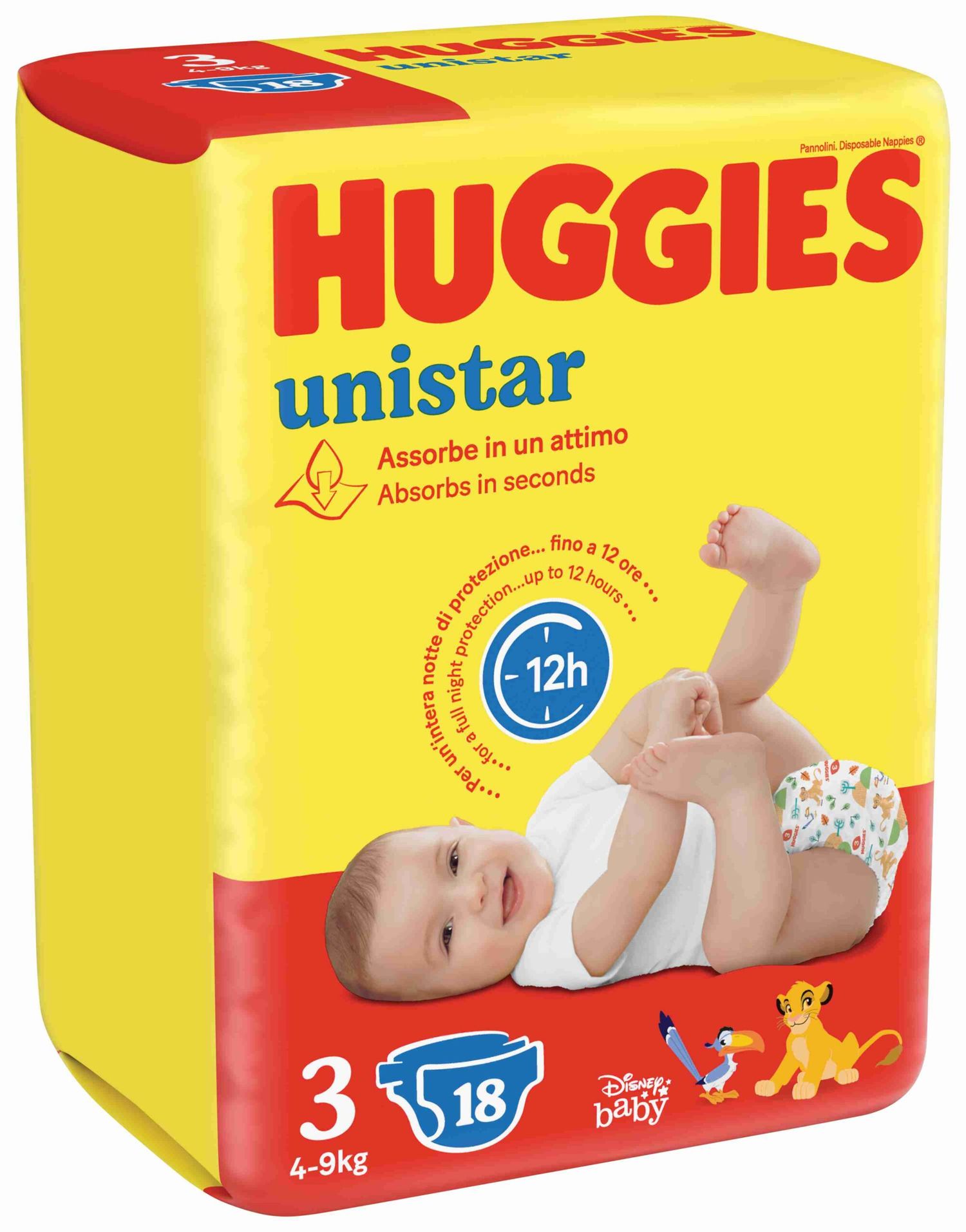 Huggies base pannolino singolo tg. 3 18 pezzi - Huggies