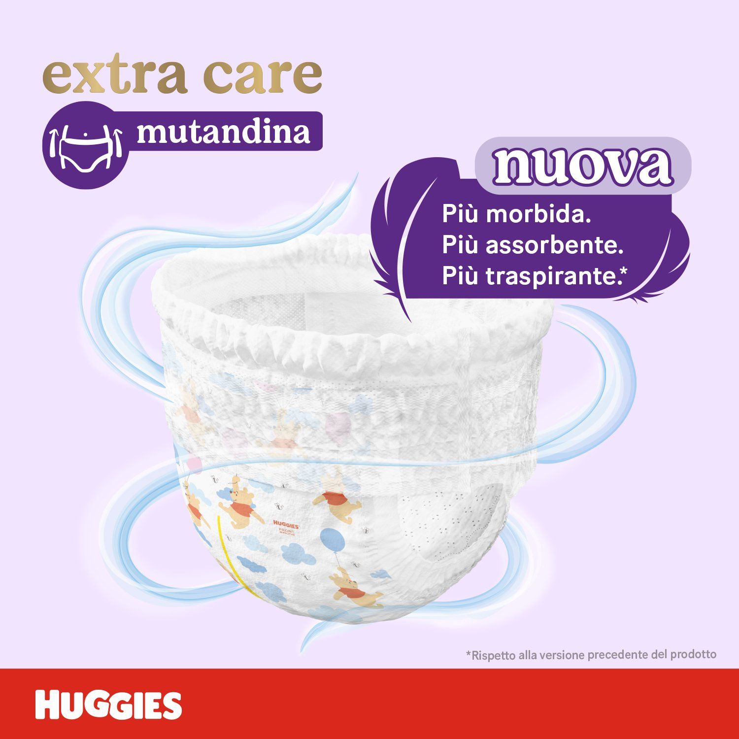 Huggies extra care mutandina unisex mega pack tg.4 80 pezzi - Huggies