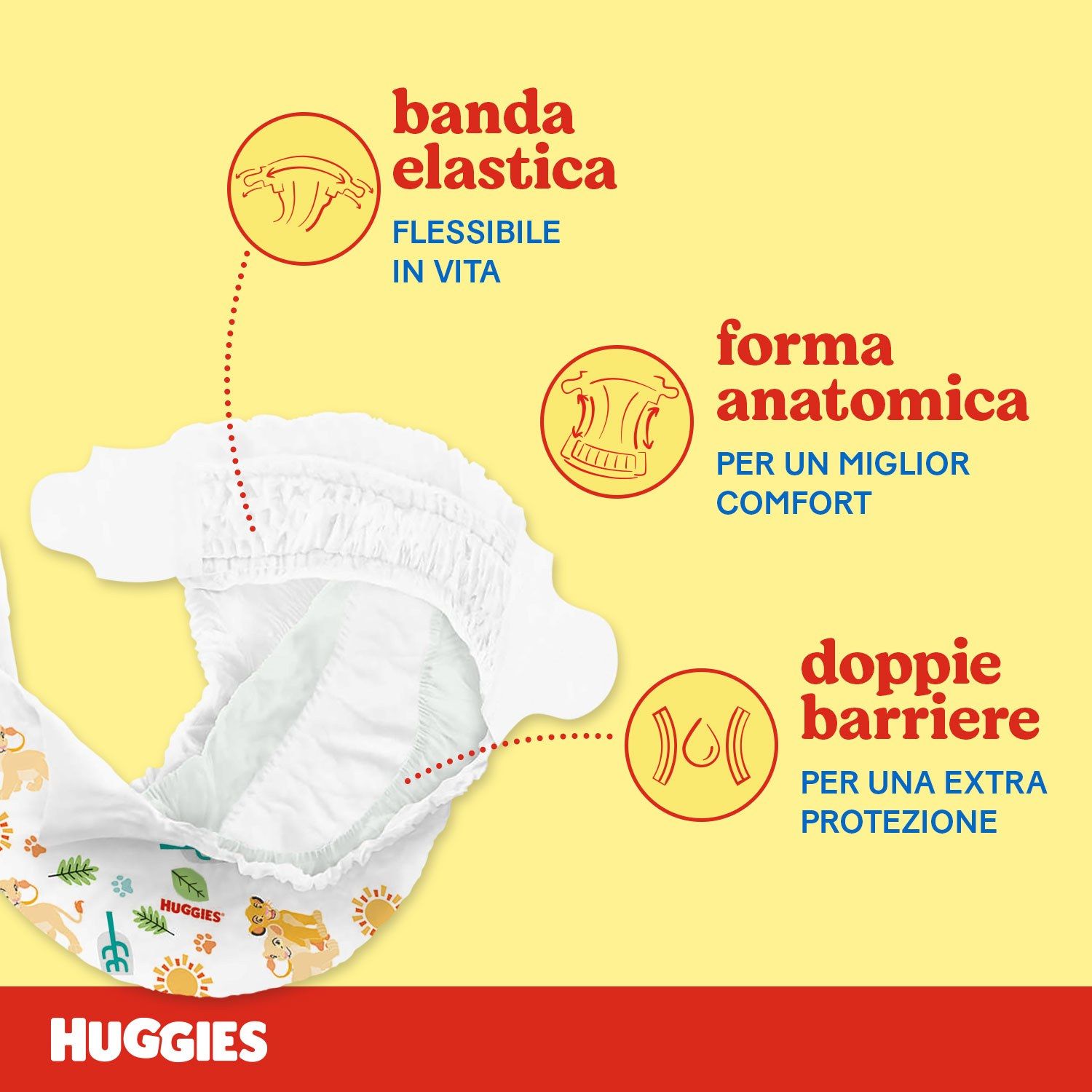 Huggies unistar mega pack tg.4 144 (48x3) pezzi - Huggies