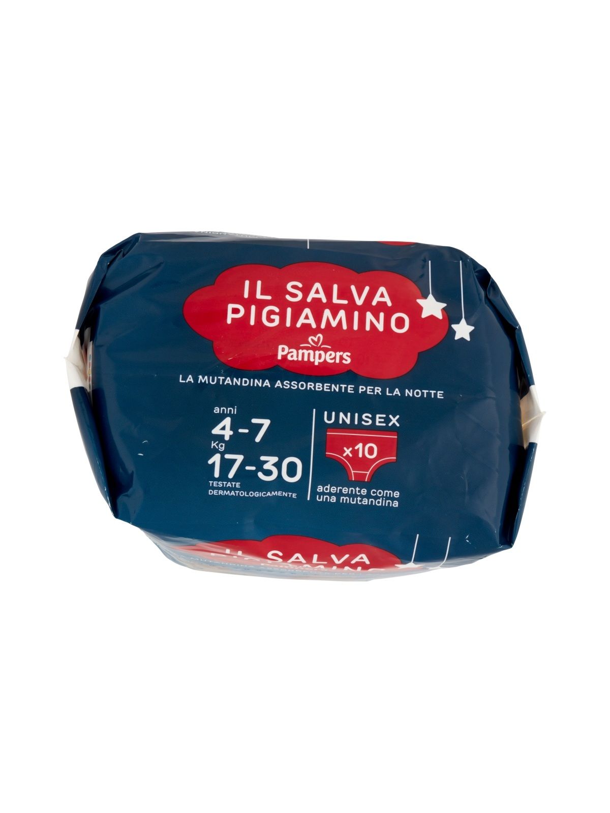 Pampers il salva pigiamino anni 4­7 kg 17­30 unisex 10 pz - Catalogo Pampers