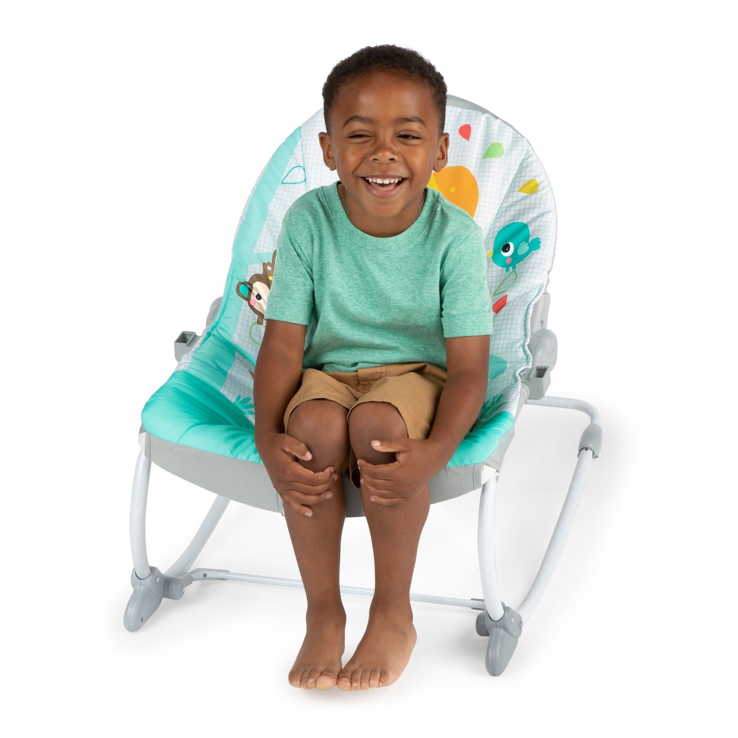 Sdraietta rocker safari spinnin - Bright Starts