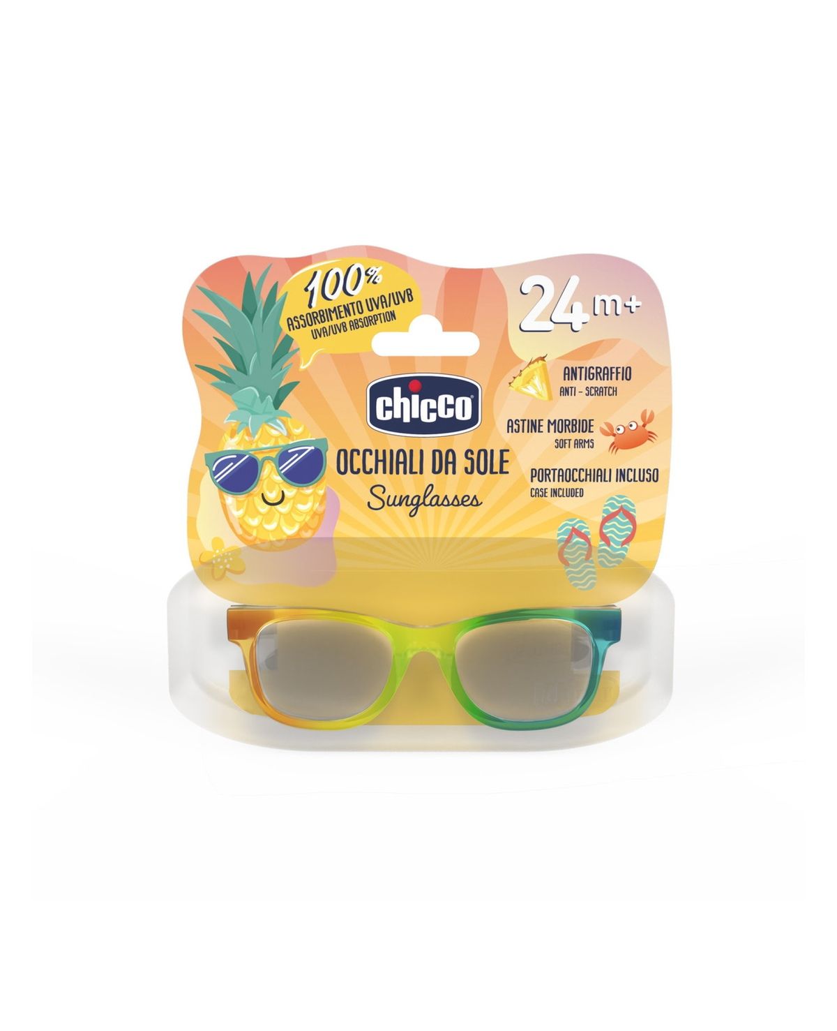 Occhiali 24m+ girl trasparente - Chicco