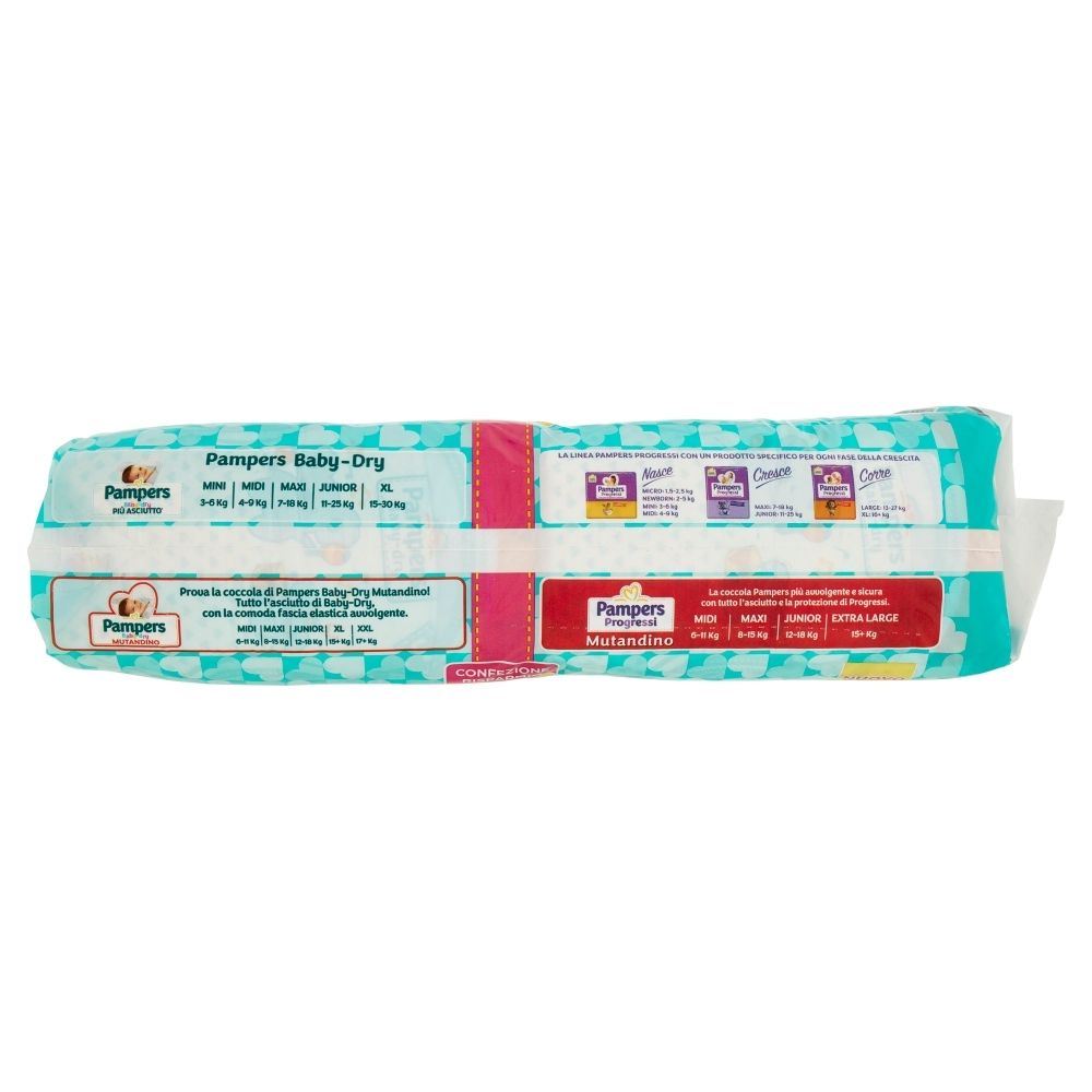 Pampers baby-dry tg. 3 midi 4-9kg - 28+28 pz - Catalogo Pampers