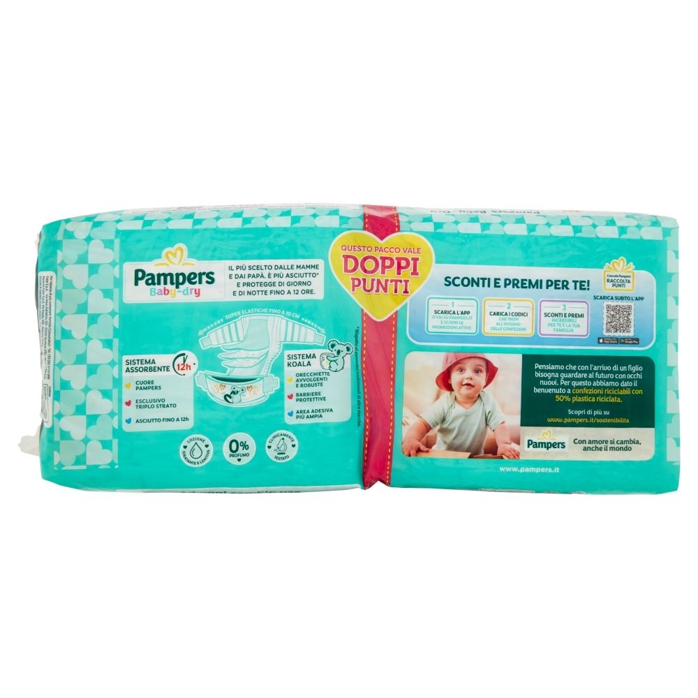 Pampers baby-dry tg.5 junior 11-25kg - 22+22 pz - Catalogo Pampers