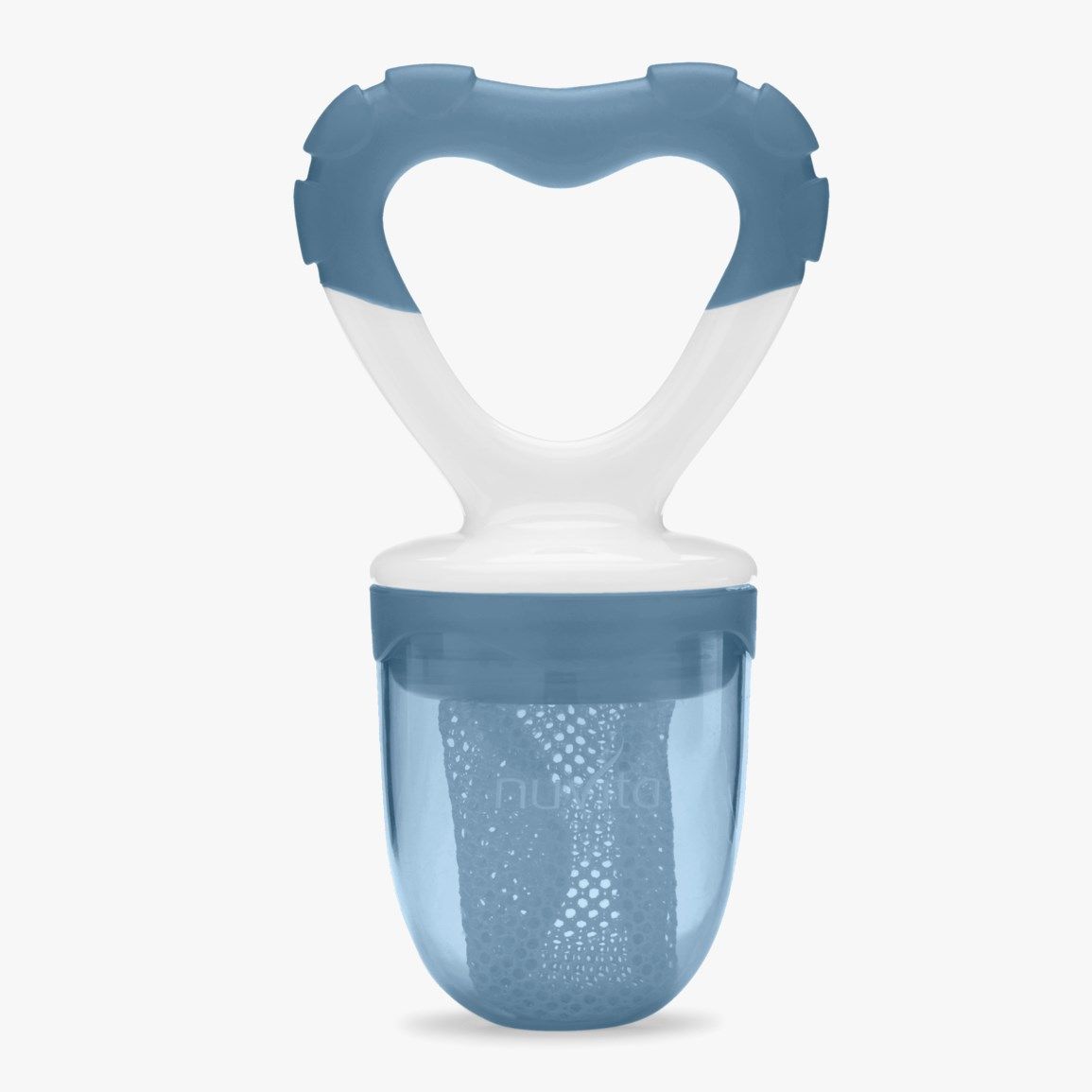 Mangiafrutta e massaggiagengive 2-in1 - flavorillo yum &amp; gum 1417 powder blue - Nuvita