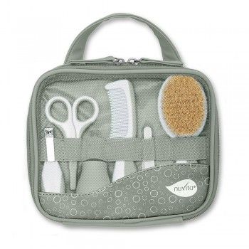 Beauty set per la cura del bambino - 1146  sage green - Nuvita