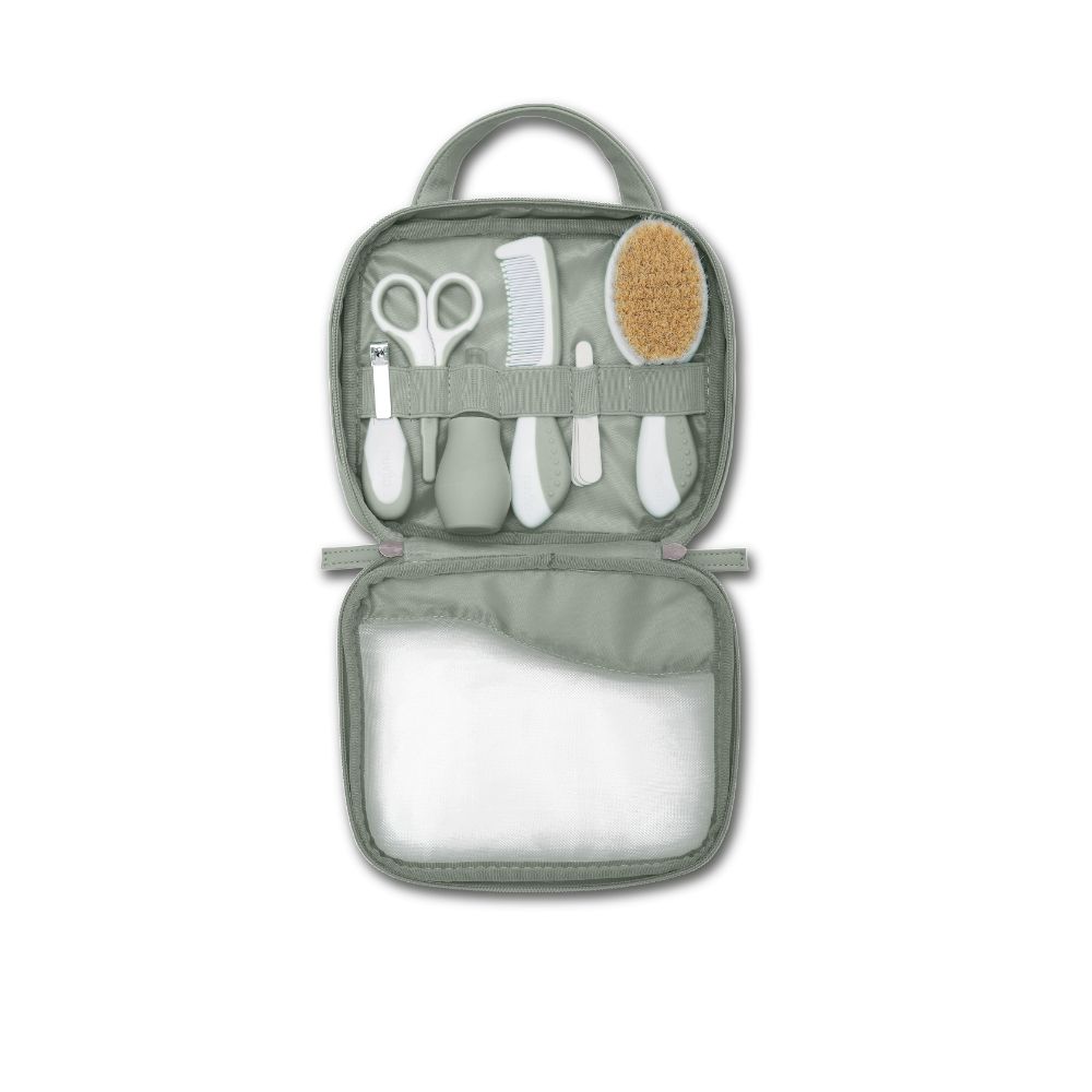 Beauty set per la cura del bambino - 1146  sage green - Nuvita