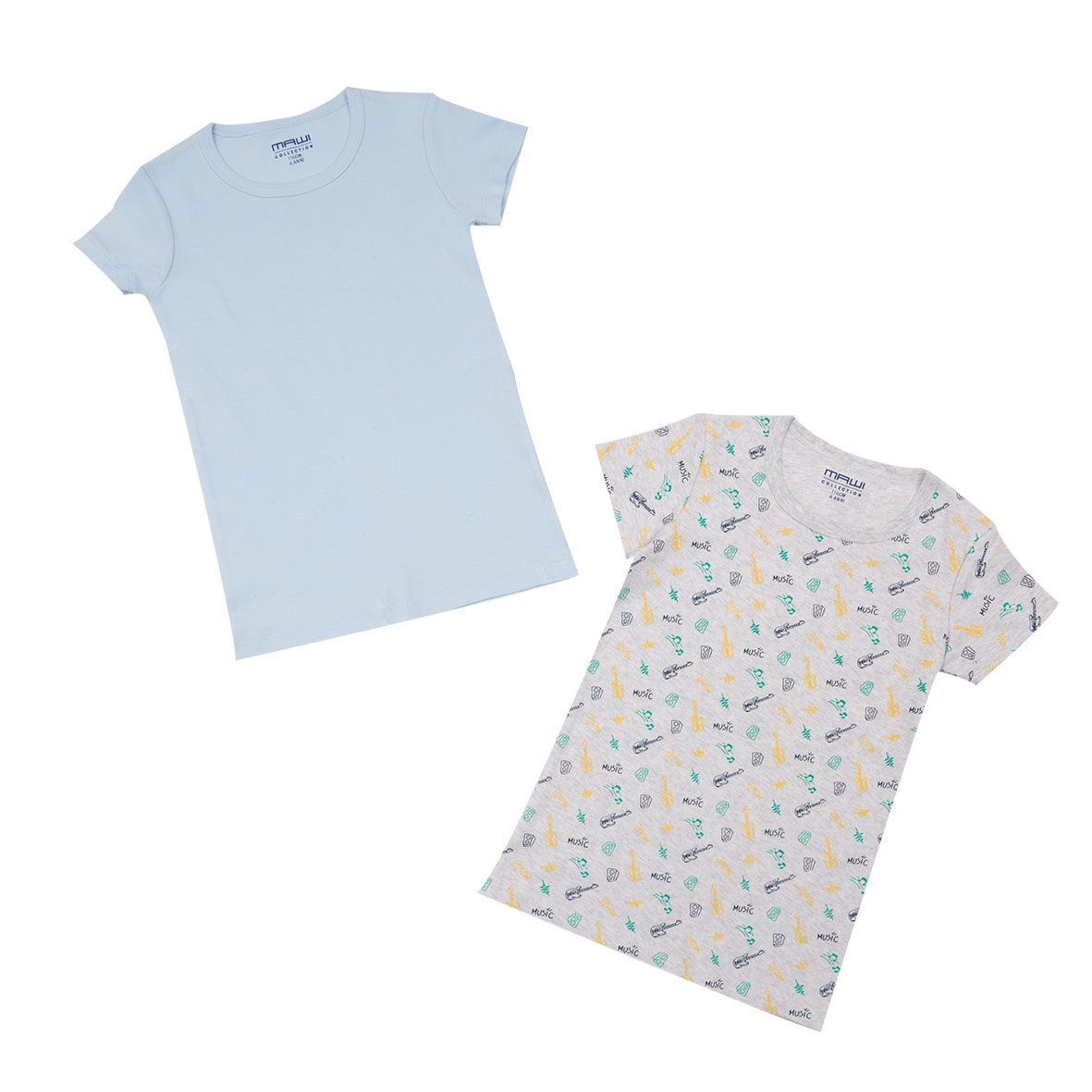 Mawi t-shirt mm x2 caldo cot music oeko - Mawi