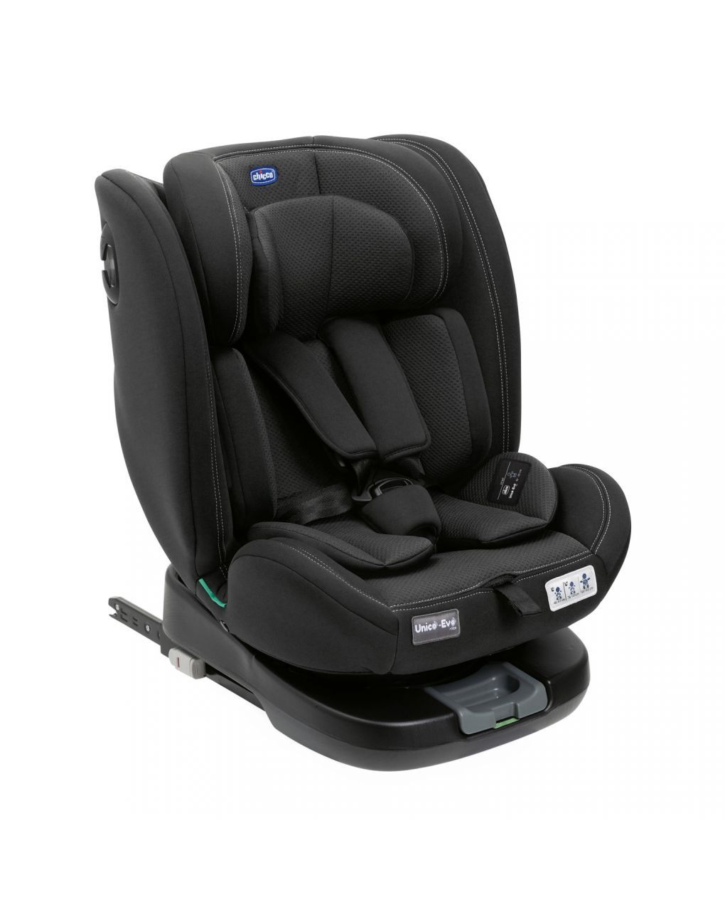 Chicco seggiolino auto unico evo i-size classic black 40-150 cm - Chicco