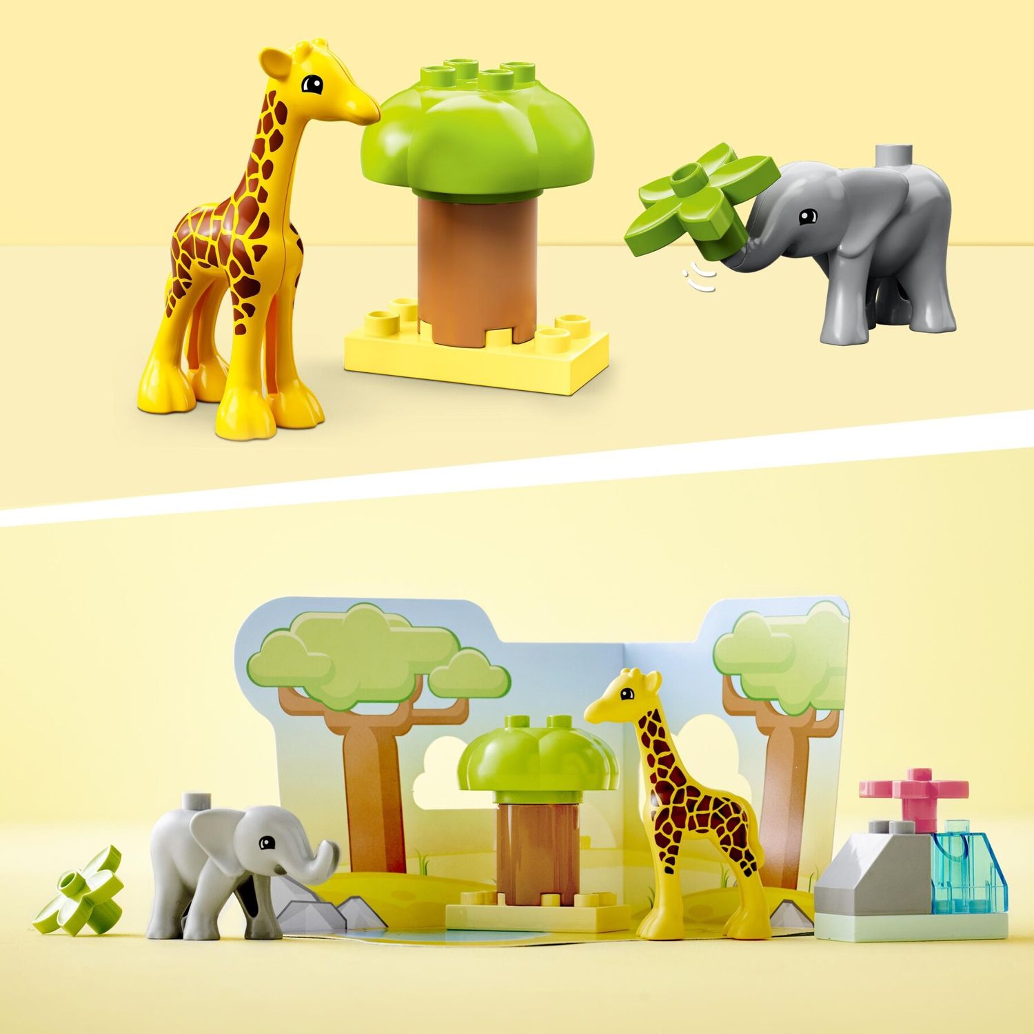 Lego duplo 10971 animali dell’africa - impara e gioca con gli animali - Lego duplo