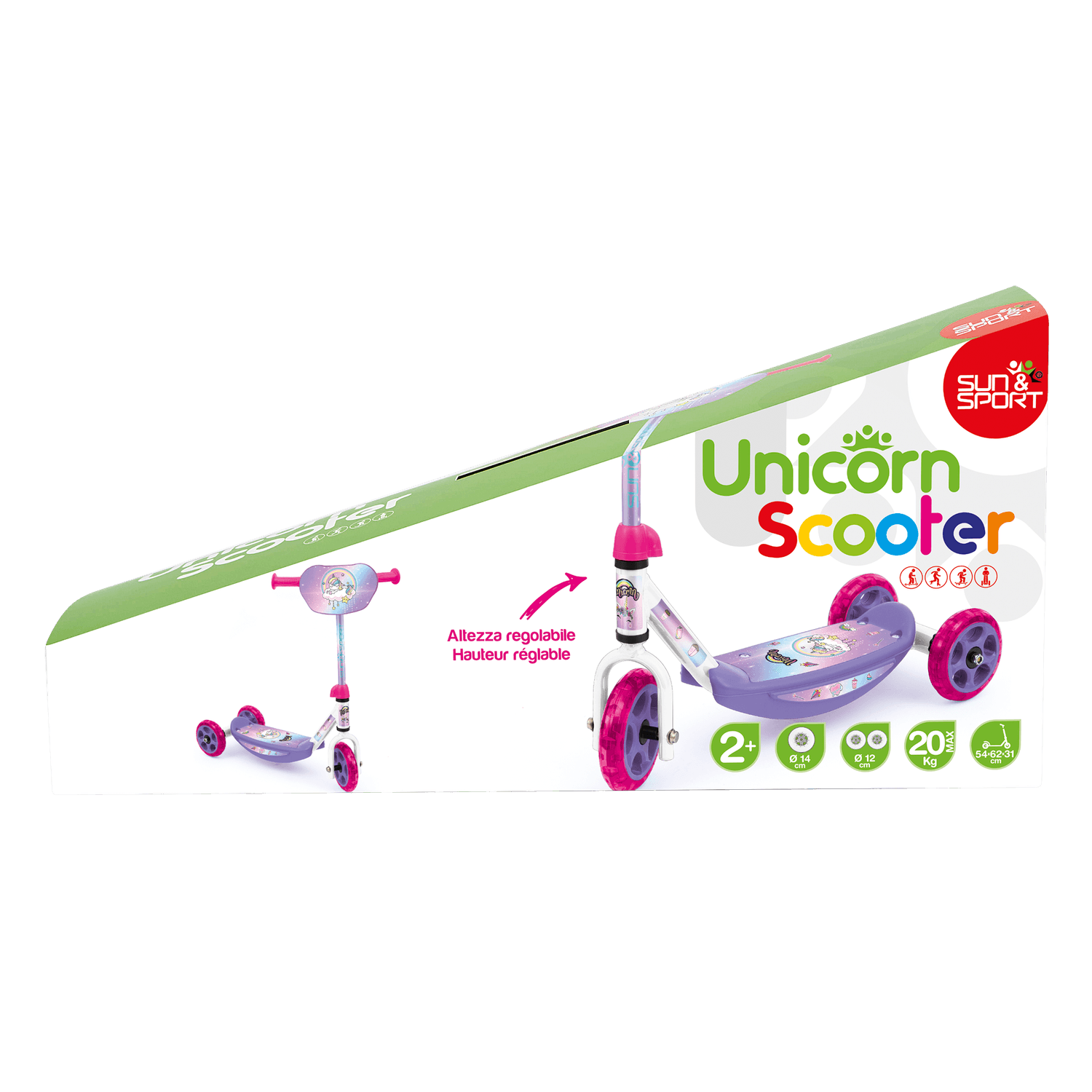 Monopattino 3 ruote - scopri il mondo su tre ruote - Sun&Sport