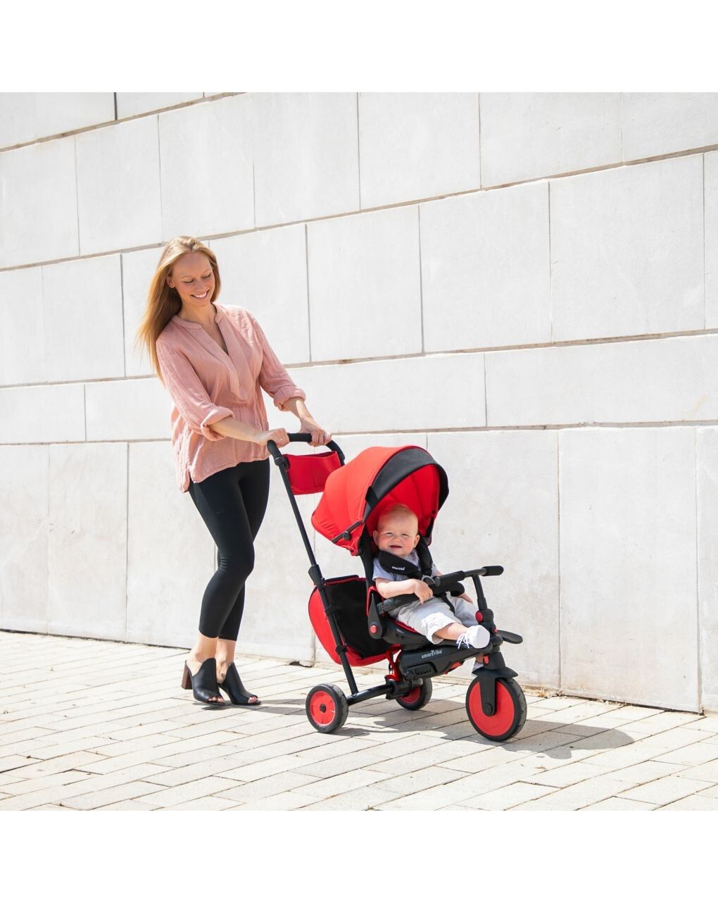 Smartrike str3 folding 6 in 1 rosa - Smart Trike