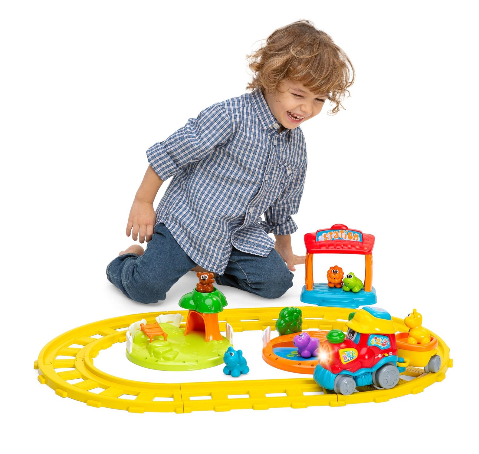 Trenino delle avventure - esplorazione ferroviaria per bambini - Chicco