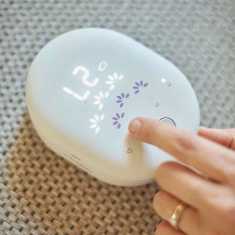 Nuvita tiralatte elettrico a 3 fasi con coppa per il seno intercambiabile - Nuvita