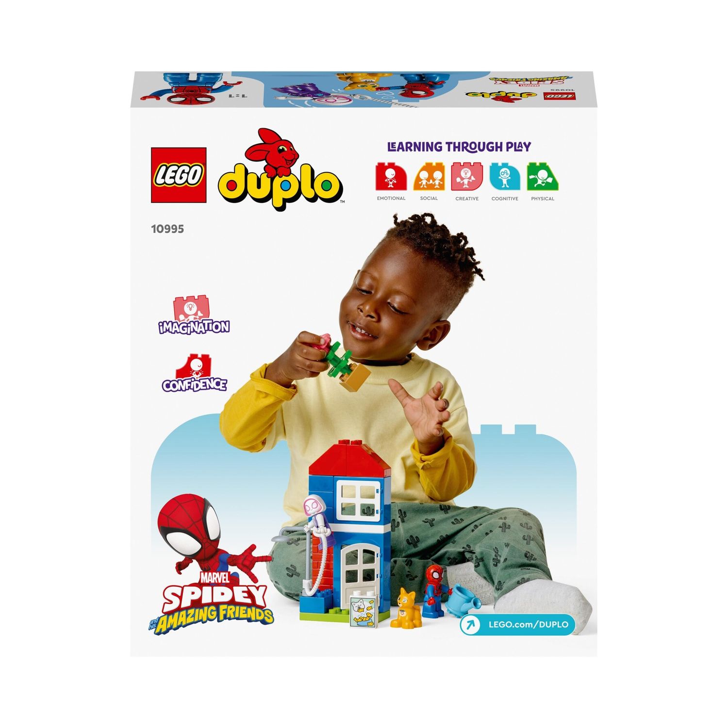 Lego duplo marvel 10995 la casa di spider-man - gioco supereroico - Lego duplo