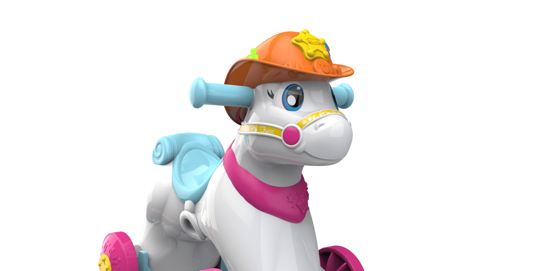 Cavalcabile miss baby rodeo & friends - divertimento su ruote - Chicco