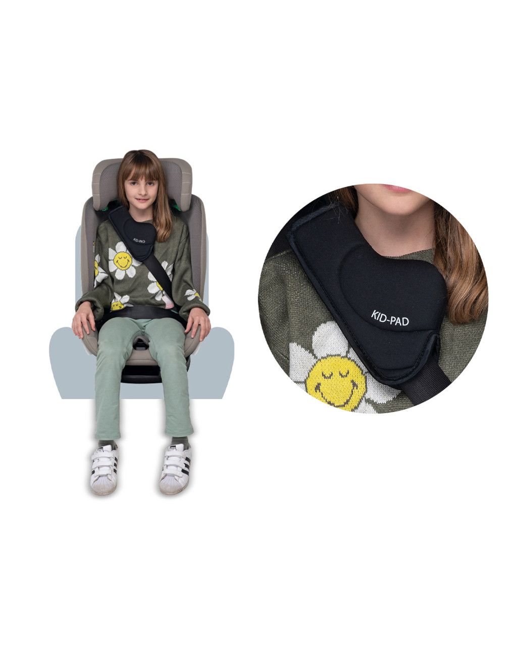 Foppapedretti seggiolino auto pitstop i-size black 76 - 150 cm - Foppapedretti