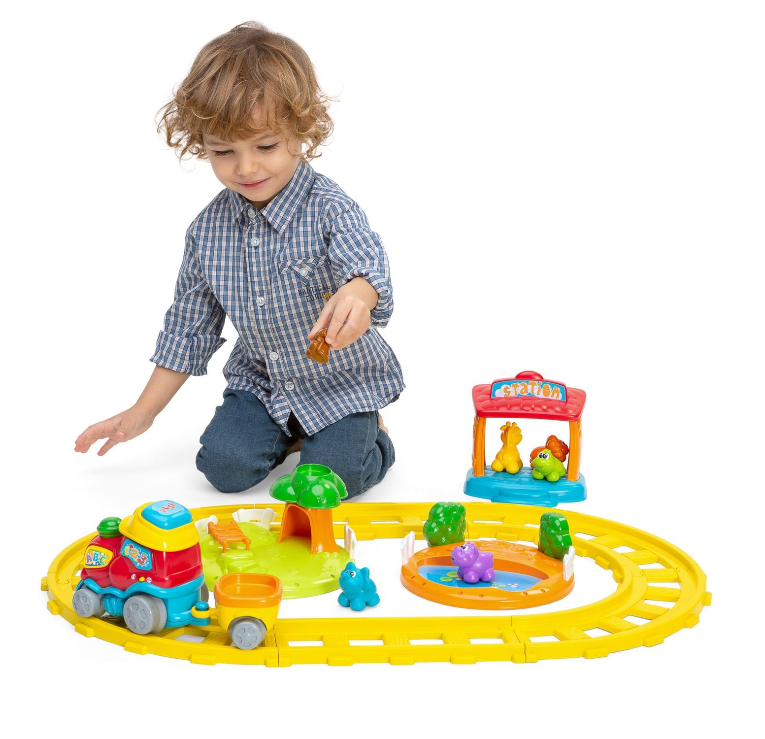 Trenino delle avventure - esplorazione ferroviaria per bambini - Chicco