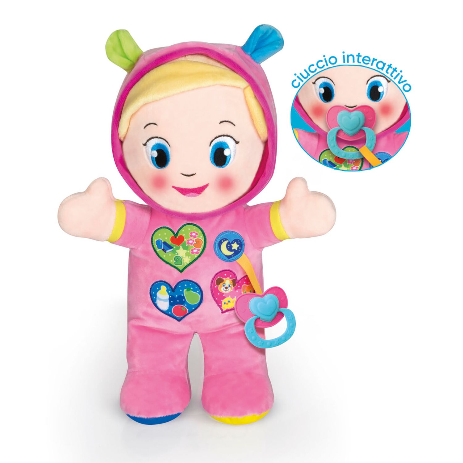 Baby clementoni - 17201 - alice, la mia prima bambola interattiva - Baby Clementoni