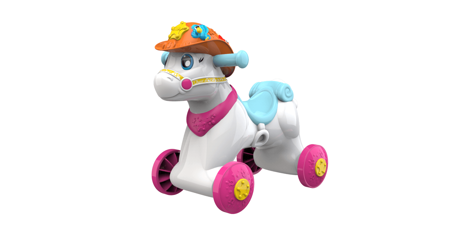 Cavalcabile miss baby rodeo & friends - divertimento su ruote - Chicco