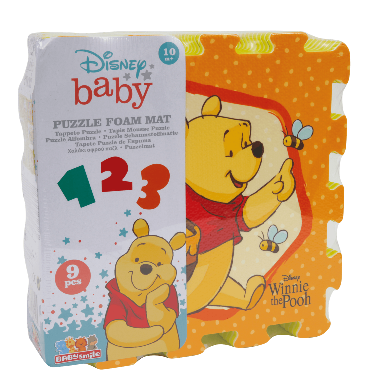 Tappeto puzzle - winnie the pooh - scopri e gioca - Baby Smile