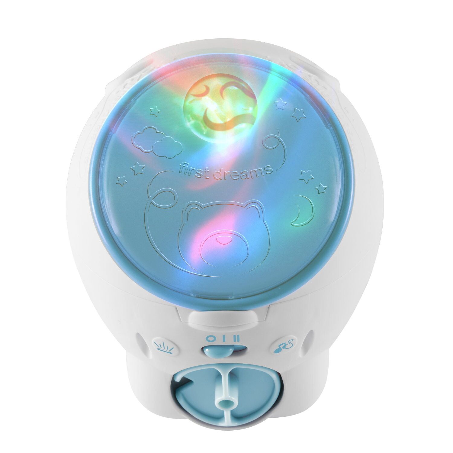 Chicco - proiettore orso polare azzurro - notte stellata - Chicco