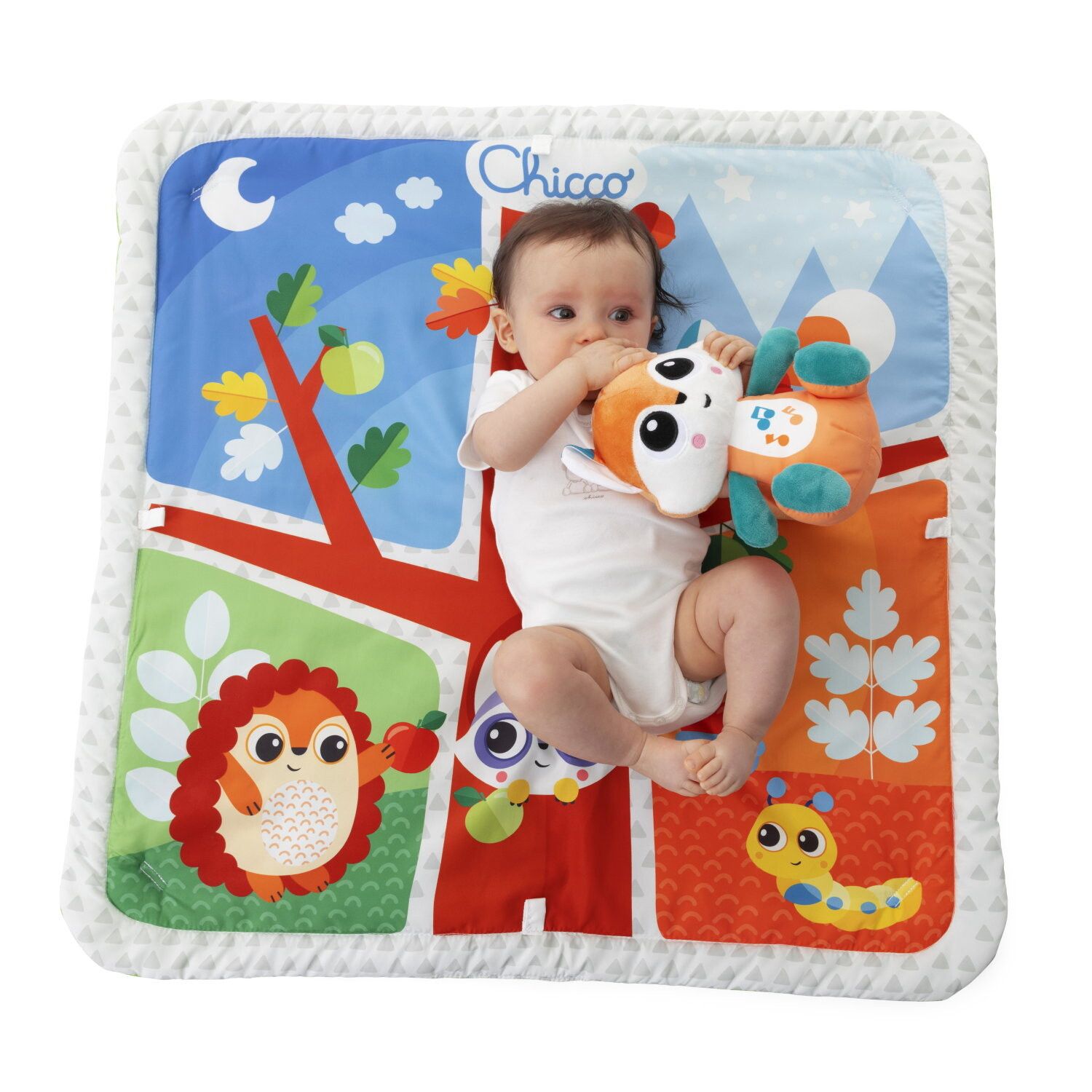 Tappeto con archi foresta magica - esplorazione sensoriale - Chicco