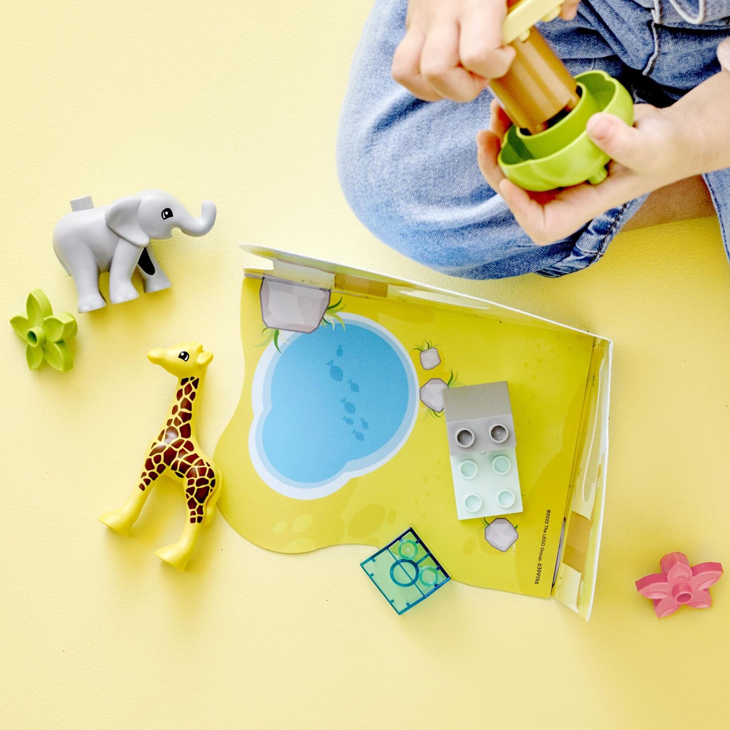 Lego duplo 10971 animali dell’africa - impara e gioca con gli animali - Lego duplo