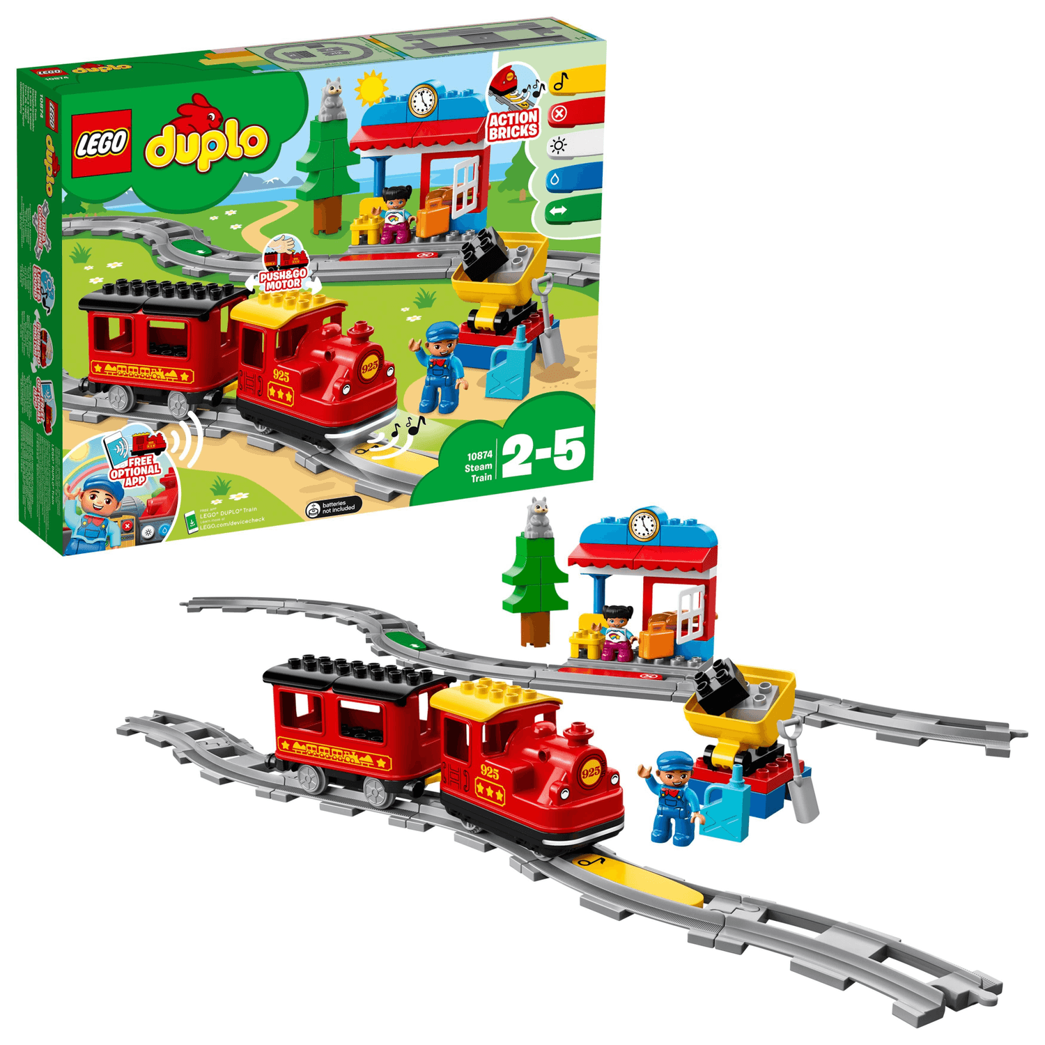 Treno a vapore - un viaggio nel passato - Lego duplo