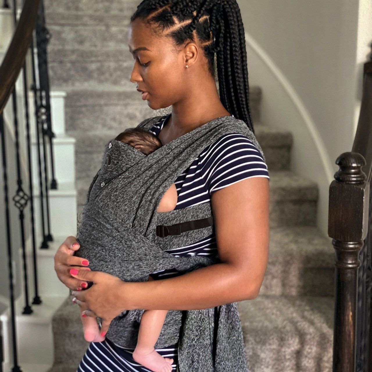 Chicco boppy portabebè comfyfit evolution blue - Chicco