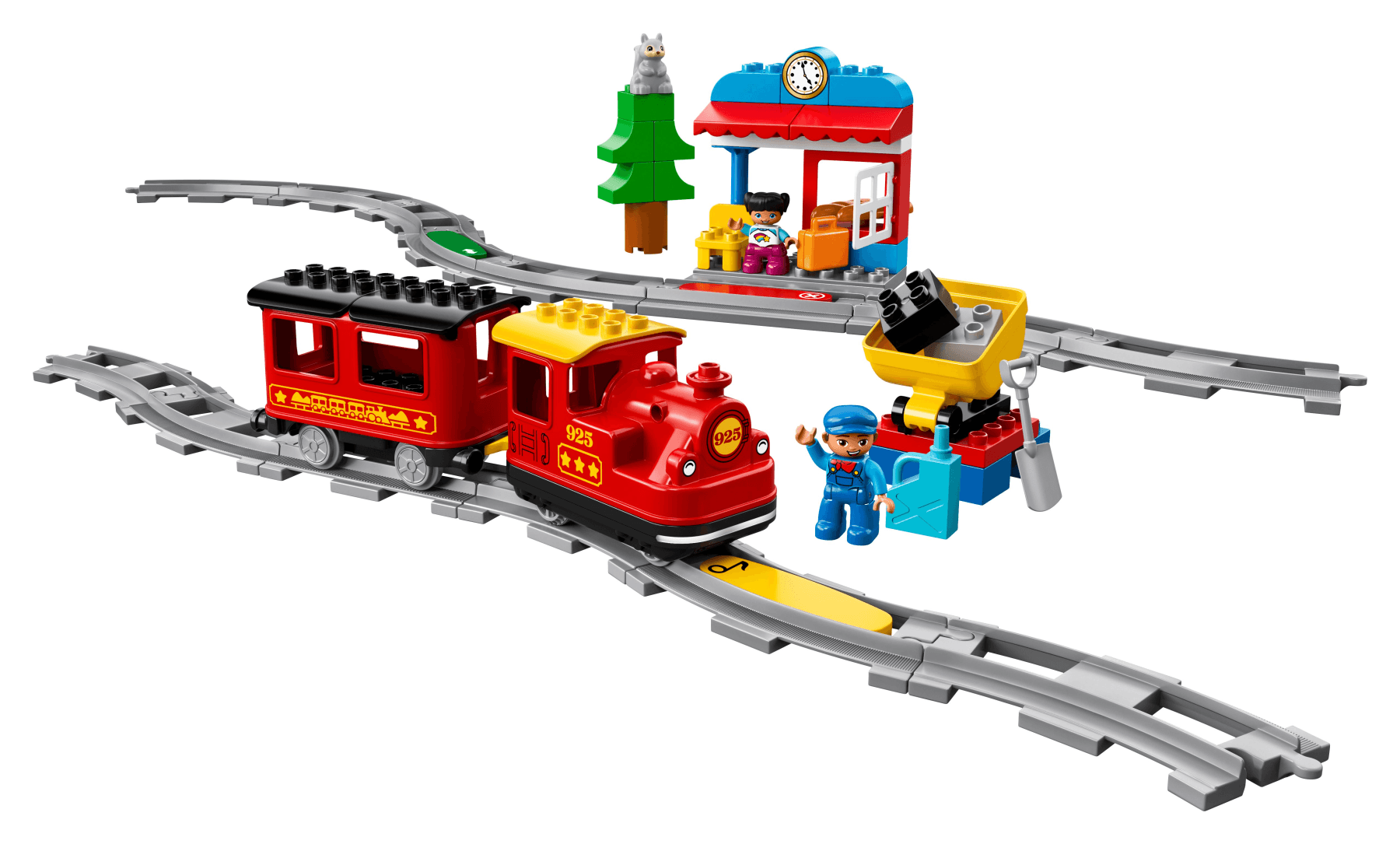 Treno a vapore - un viaggio nel passato - Lego duplo