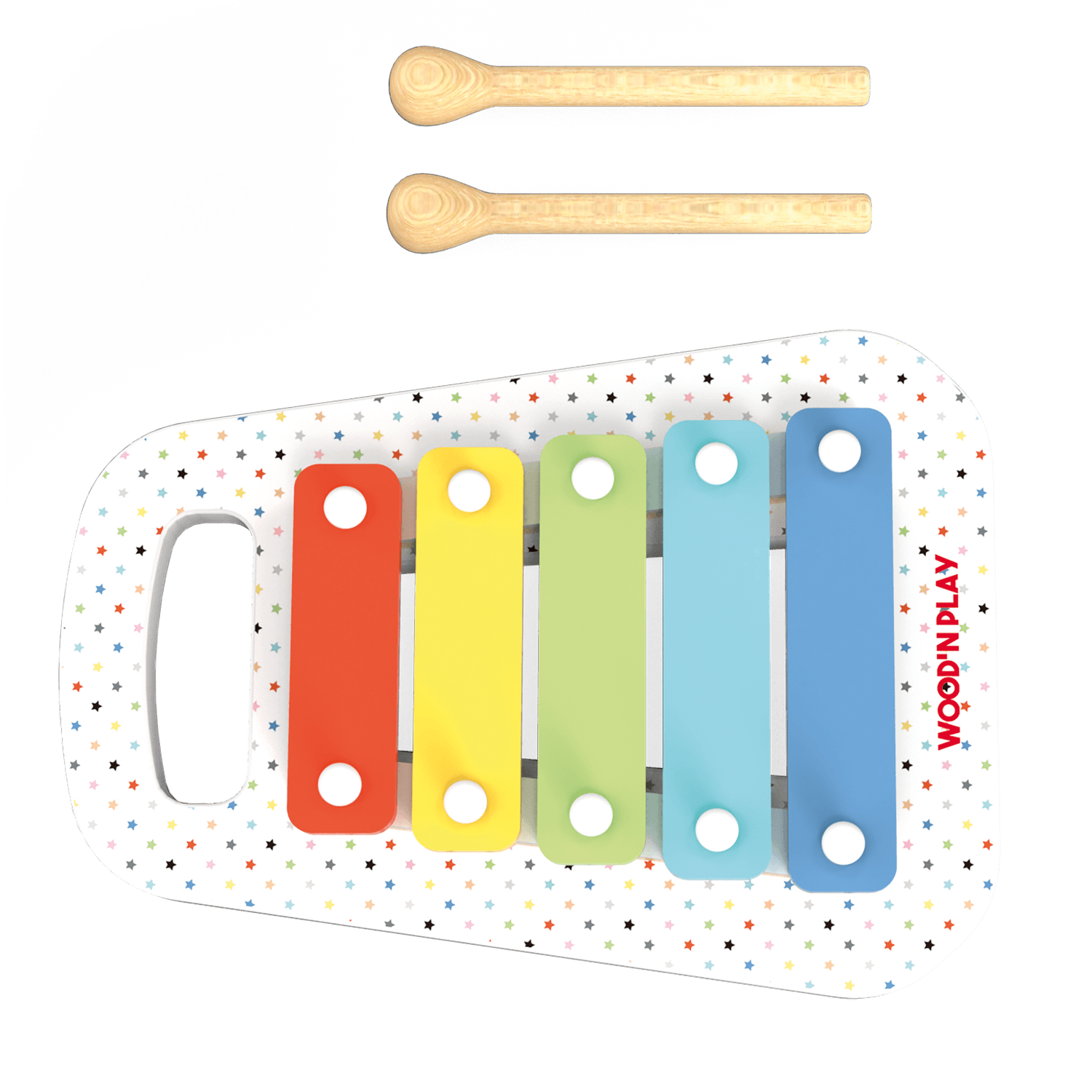 Xilofono in legno - musica e creatività per bambini - Wood 'n' play