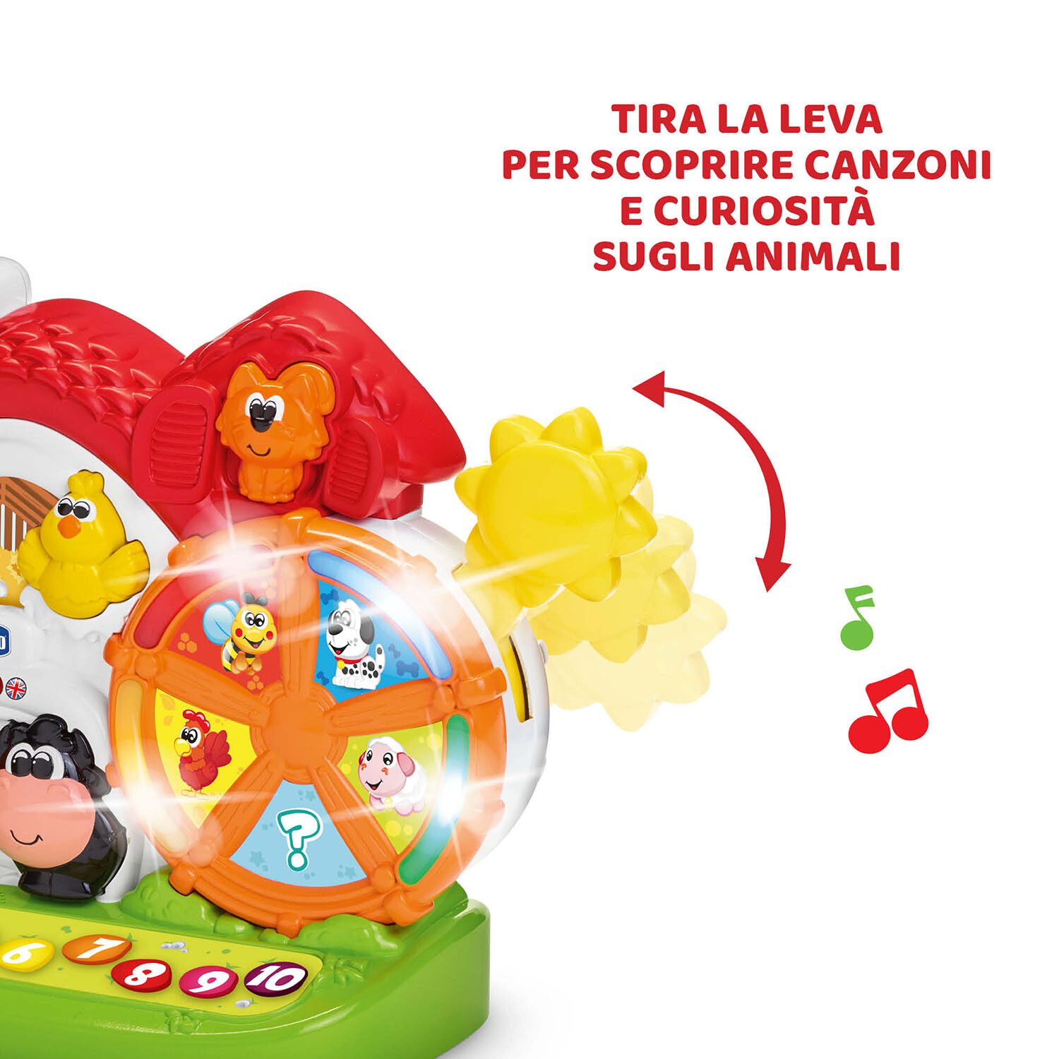La nuova fattoria parlante - giocattolo educativo per bambini - Chicco