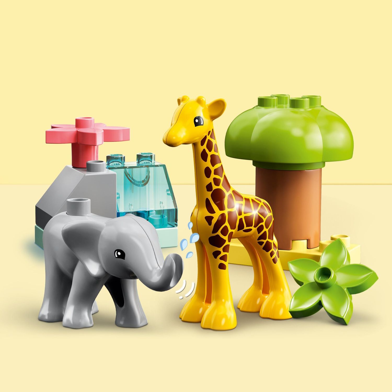 Lego duplo 10971 animali dell’africa - impara e gioca con gli animali - Lego duplo