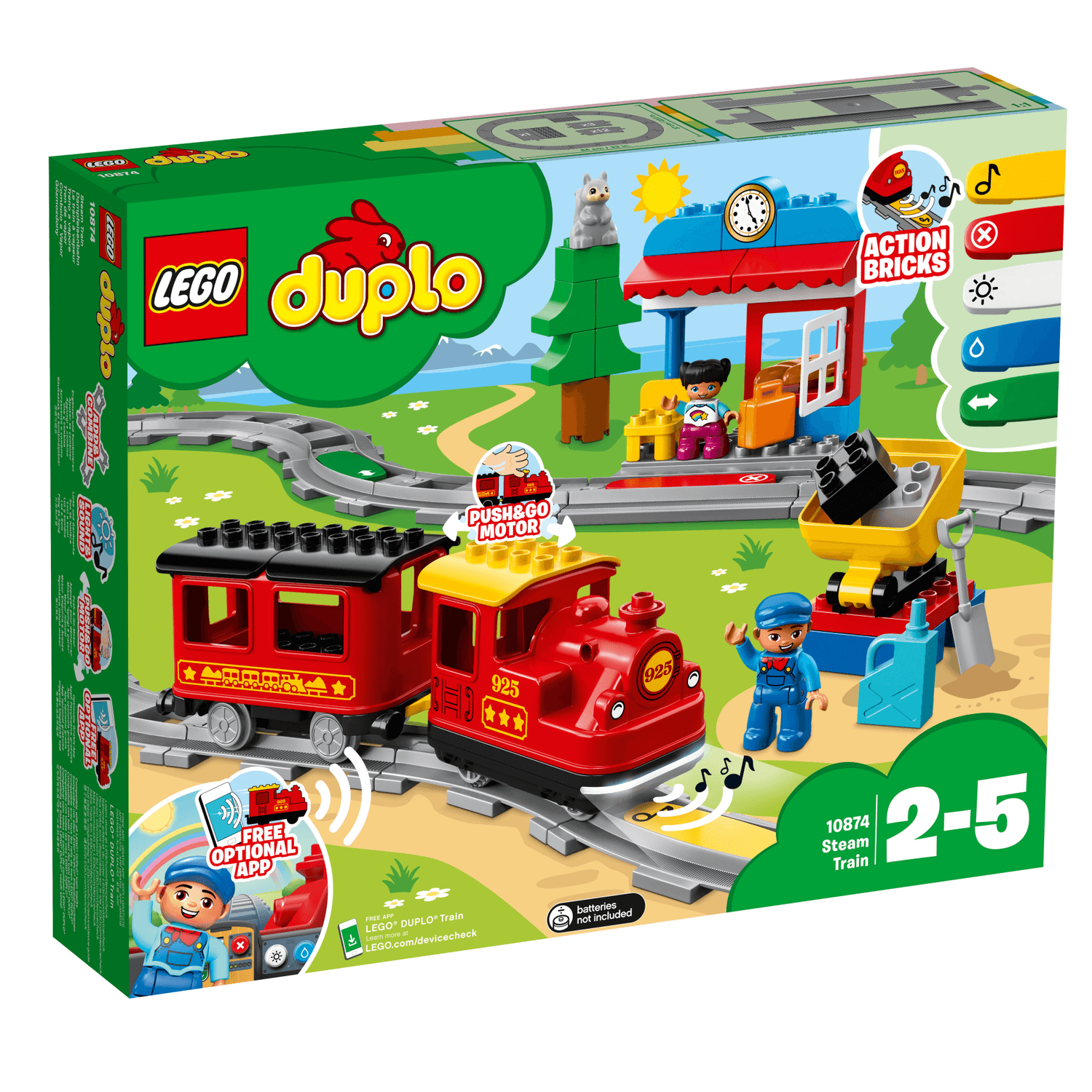 Treno a vapore - un viaggio nel passato - Lego duplo