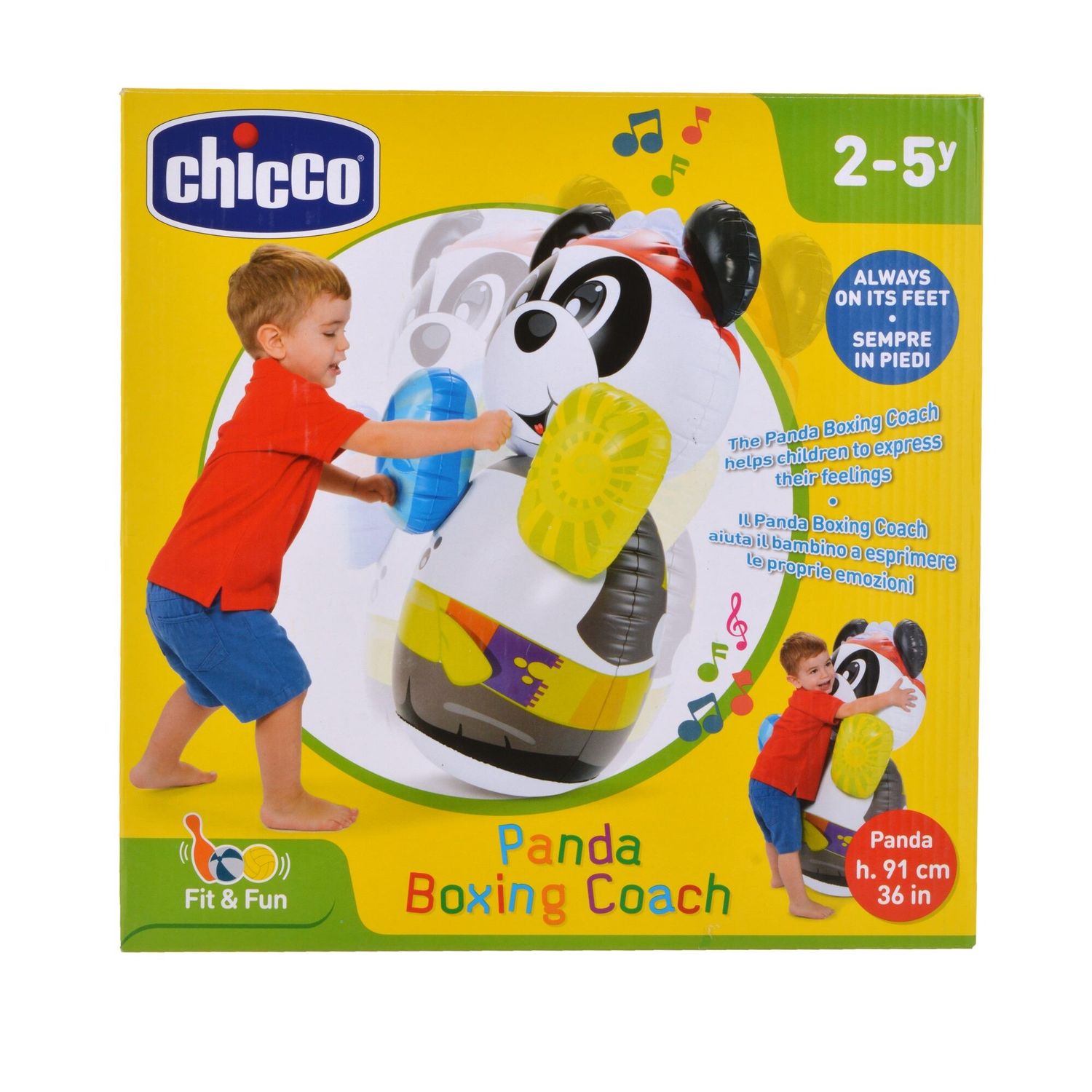 Panda boxing coach - lotta e divertimento - Chicco