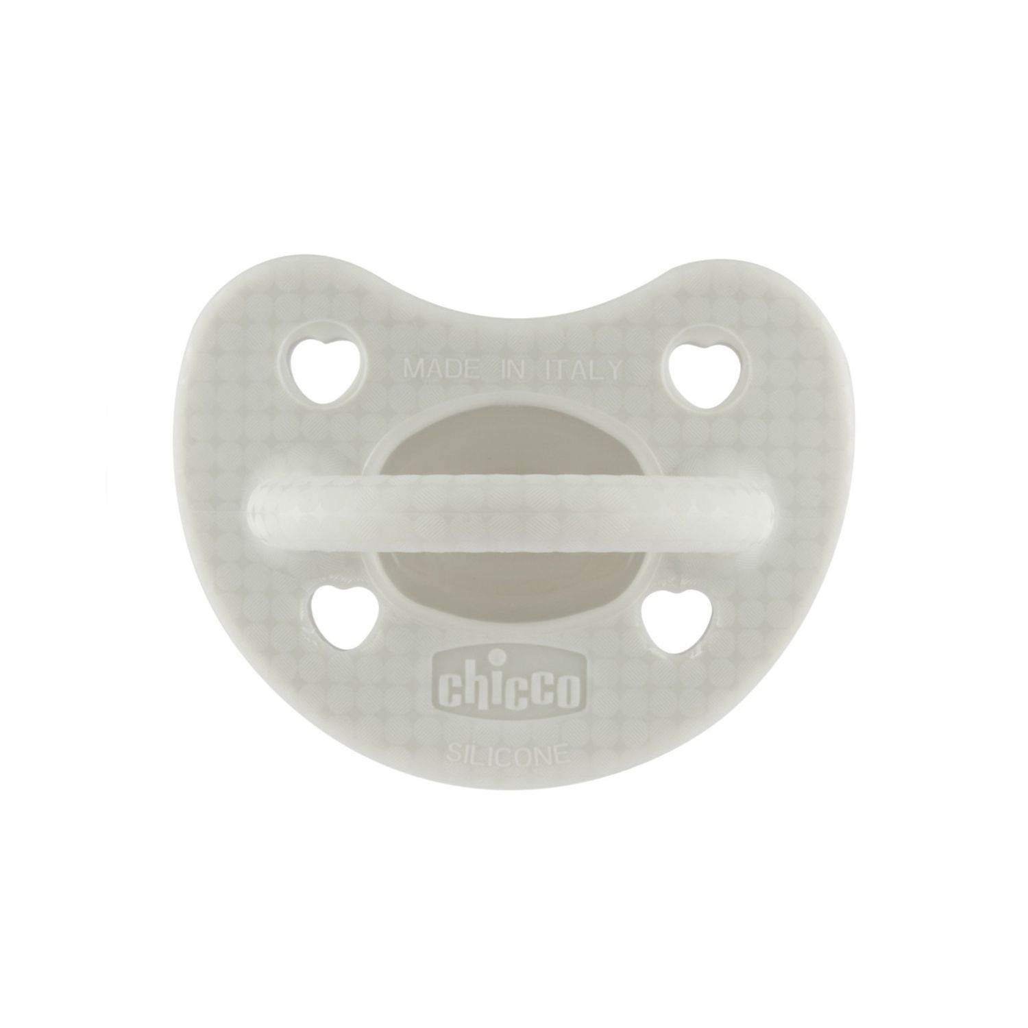 Gommotto silicone luxe 2-6m 1pz grigio - chicco - Chicco