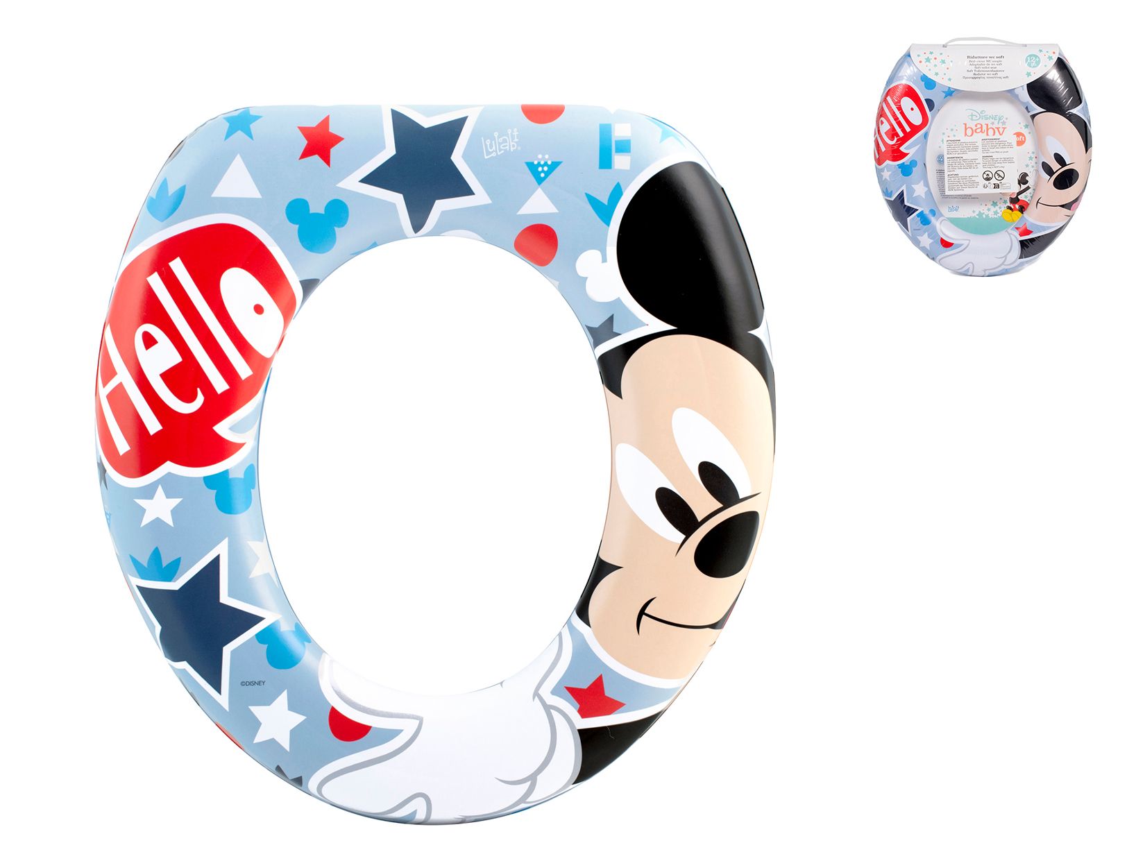 Lulabi riduttore wc mickey icon azzurro - Lulabi (lic.disney)