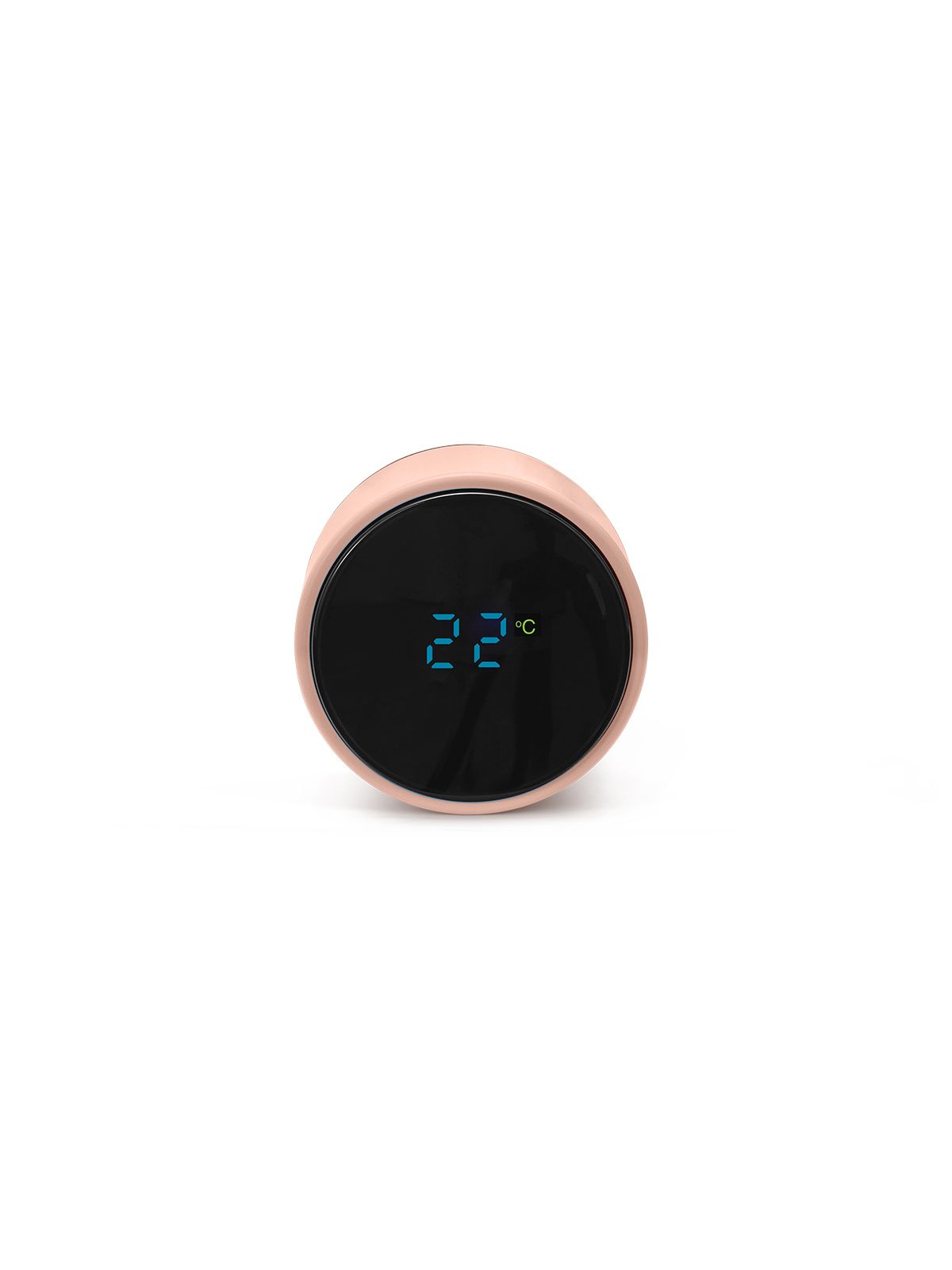 Nuvita borraccia termica con termometro led 500ml - english rose - Nuvita