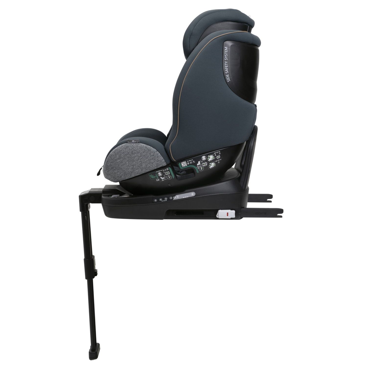 Seggiolino seat3fit air (40-125 cm) graphite melange - chicco - Chicco