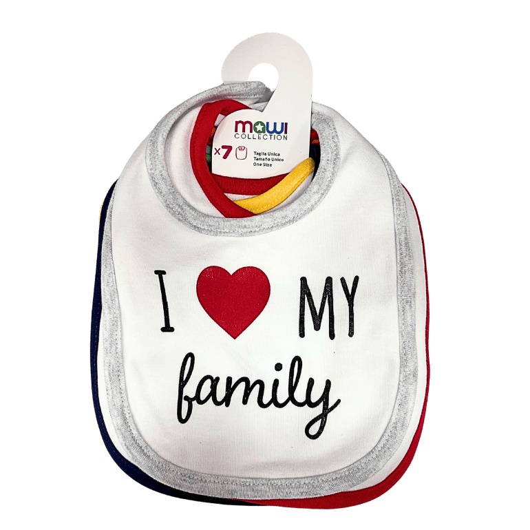 Mawi bavaglino "i love my family" - Mawi