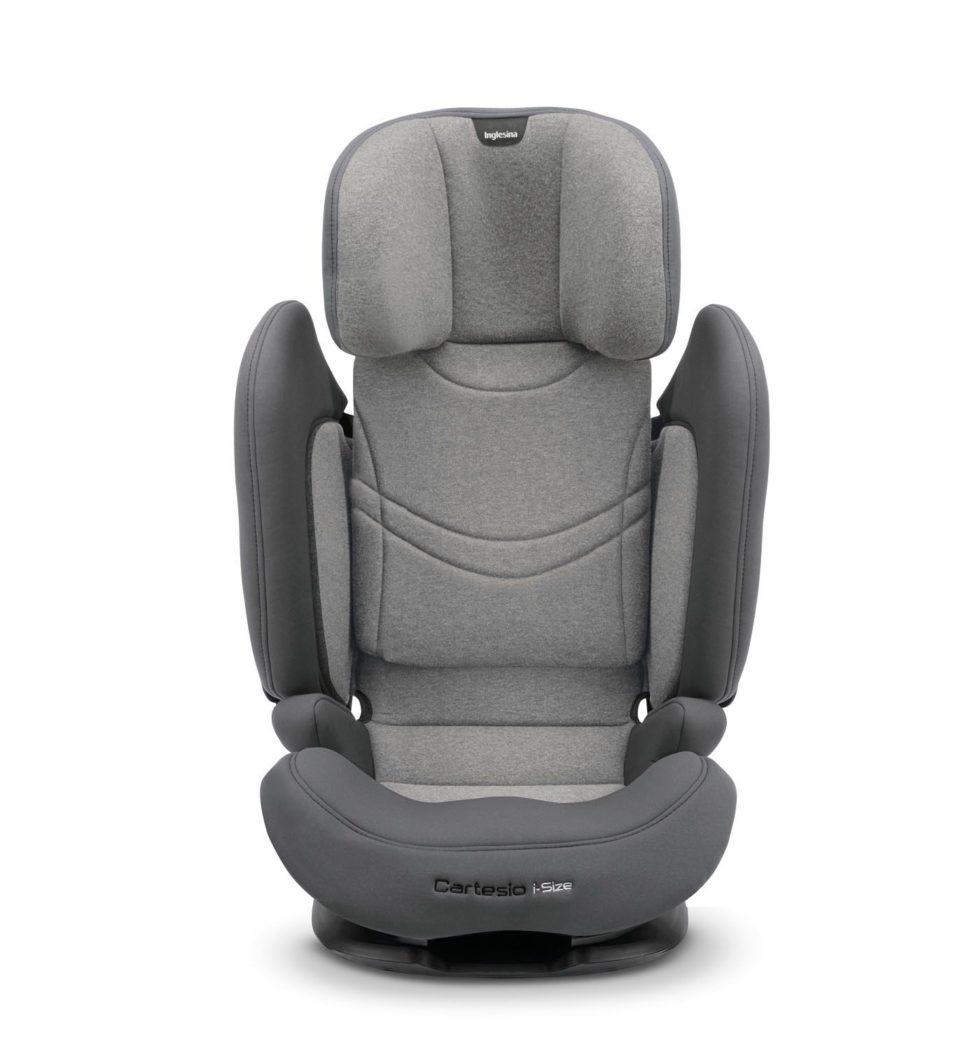Inglesina seggiolino auto cartesio i-size, 100-150 cm, colore stone grey - Inglesina